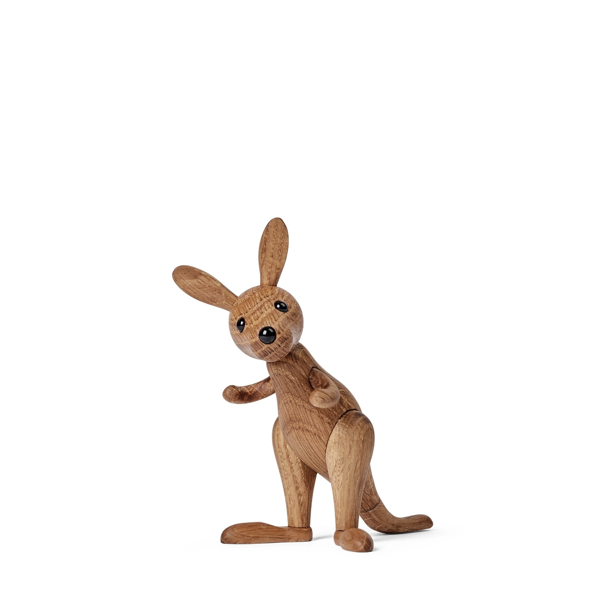 Wooden Kangaroo Roo – 11.5 cm · Animal Figure | Spring Copenhagen · Desk Decor