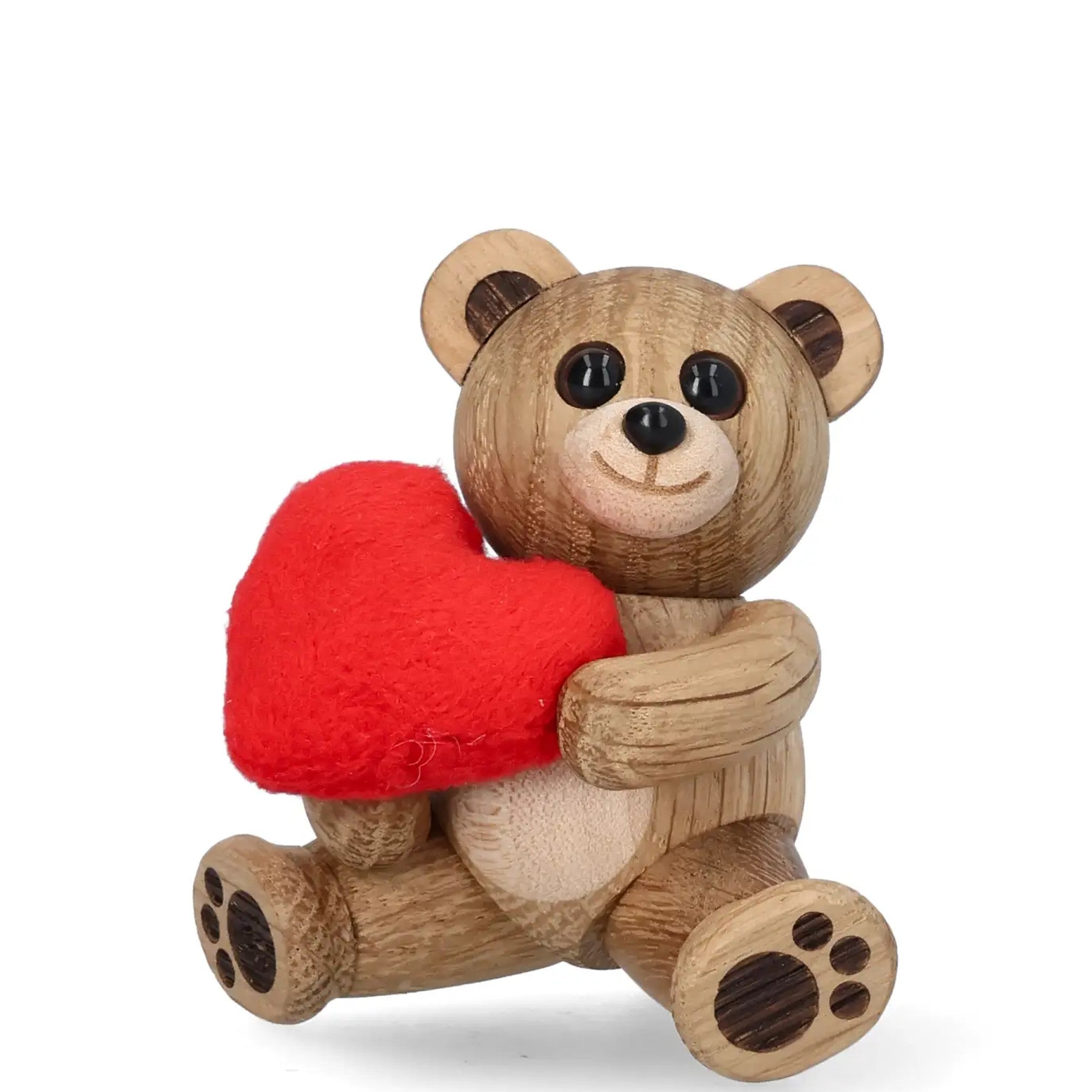 Holz-Teddybär Squeeze – Eiche · 7,6 cm | Spring Copenhagen