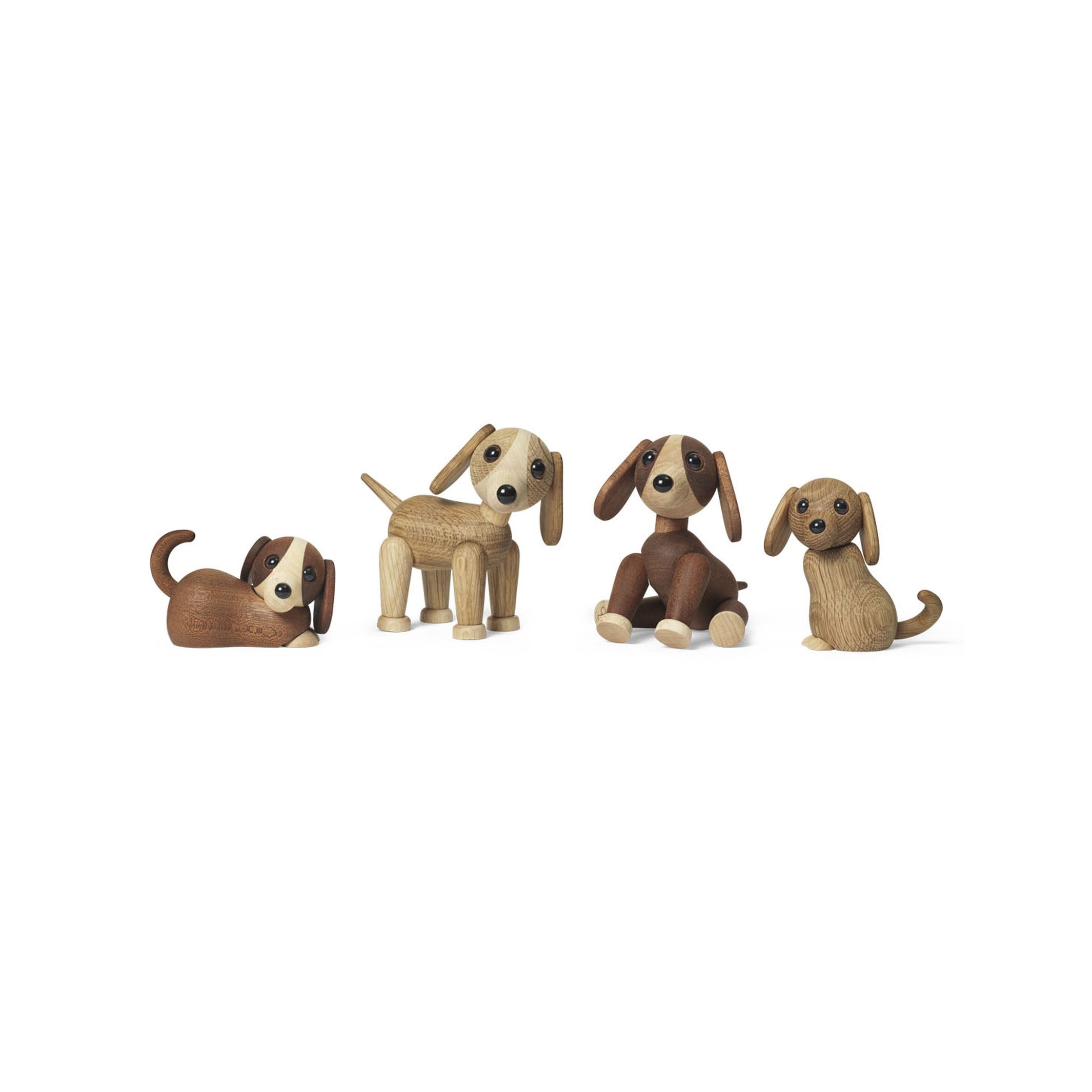 Holzhund Flash – 8,5 cm · Tierfigur | Spring Copenhagen · Tischdeko