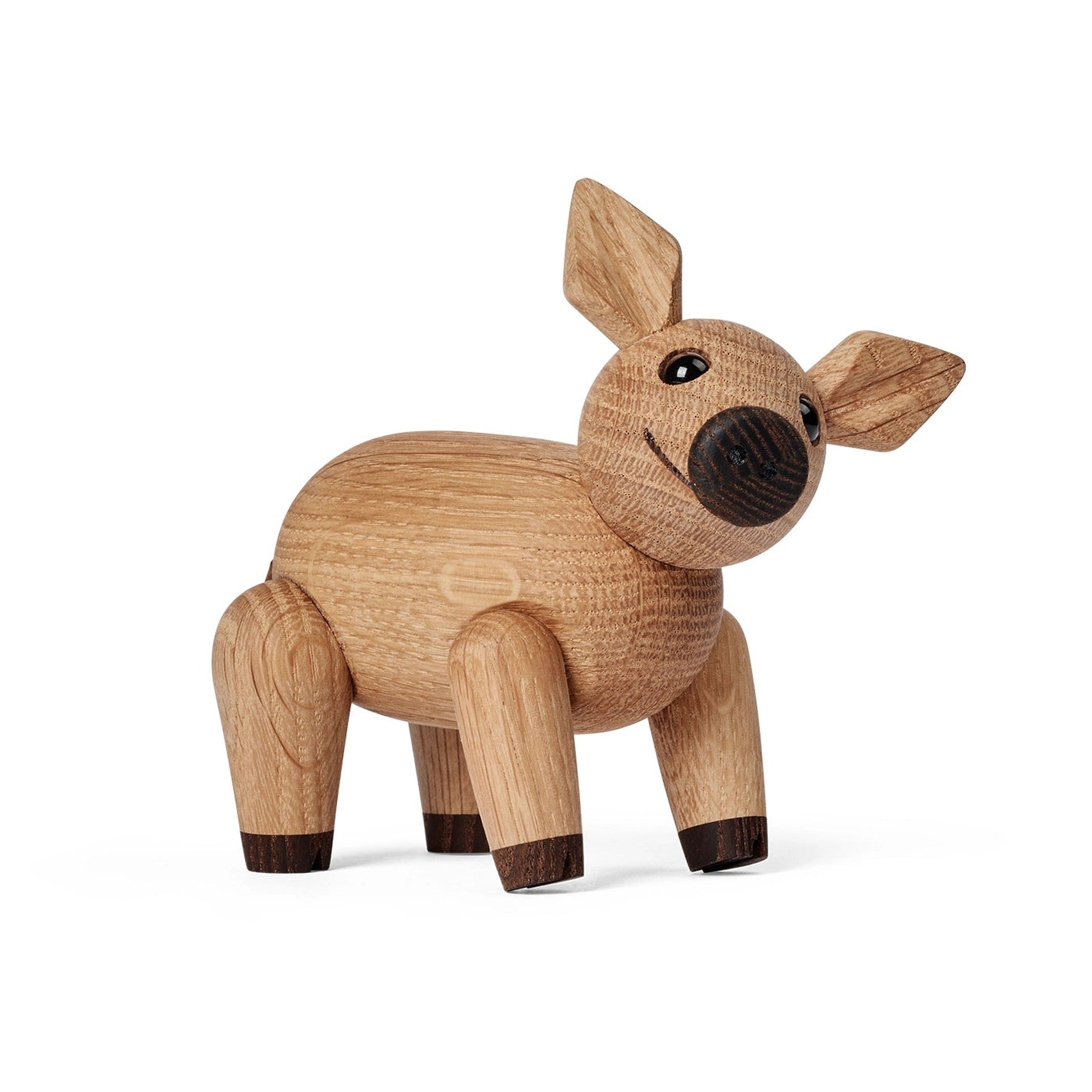 Holzschwein Percy – 9,3 cm · Tierfigur | Spring Copenhagen · Tischdeko
