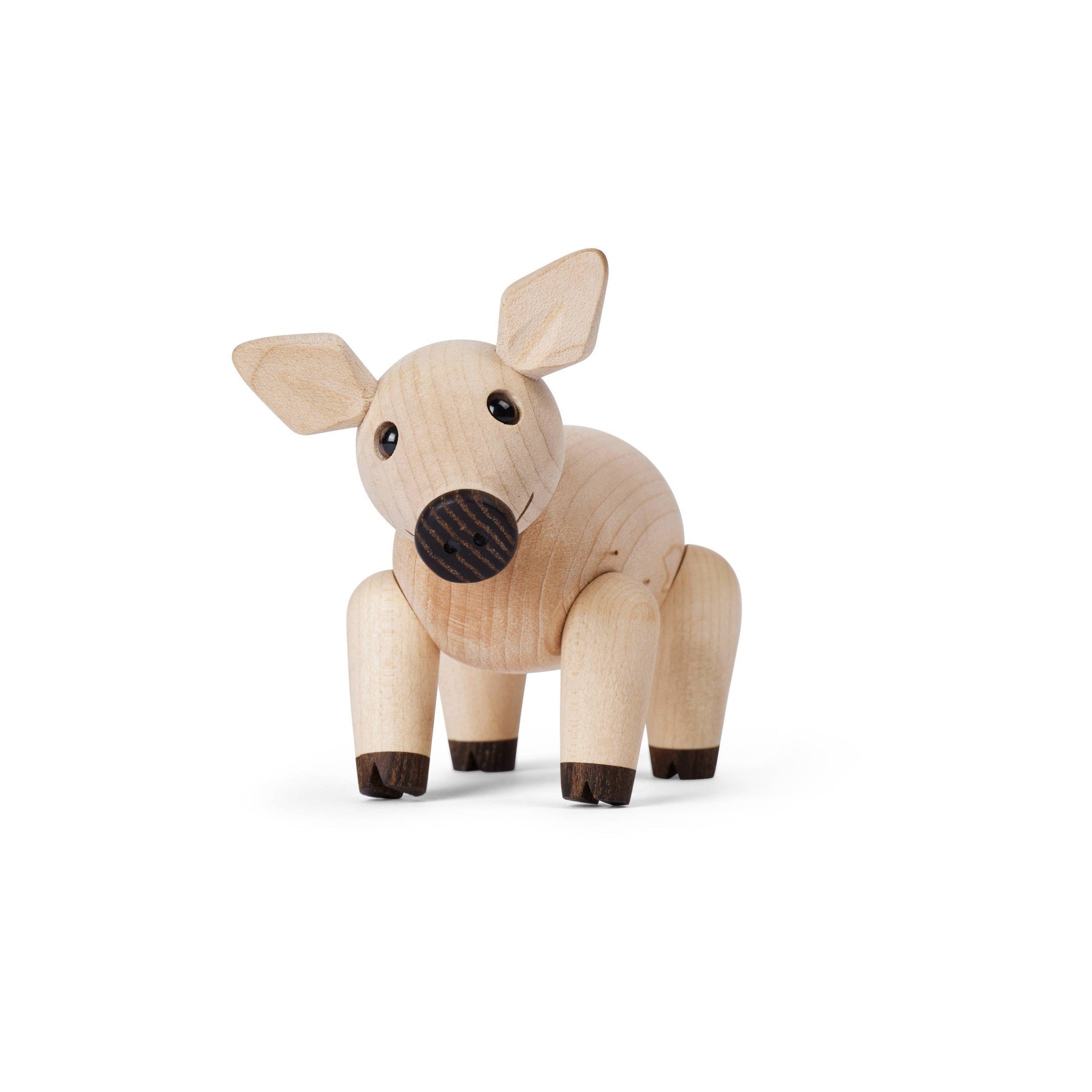 Holzschwein Penny – 8,3 cm · Tierfigur | Spring Copenhagen · Tischdeko