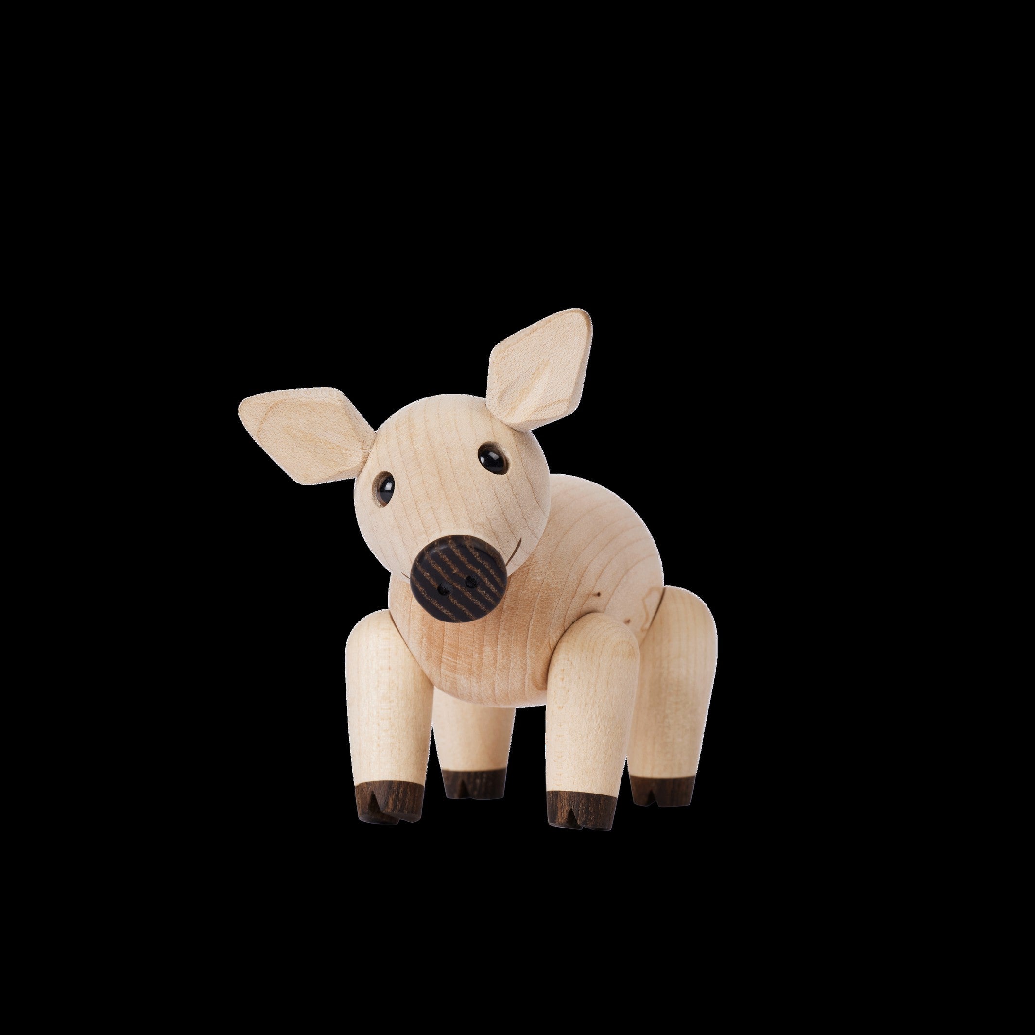 Holzschwein Penny – 8,3 cm · Tierfigur | Spring Copenhagen · Tischdeko
