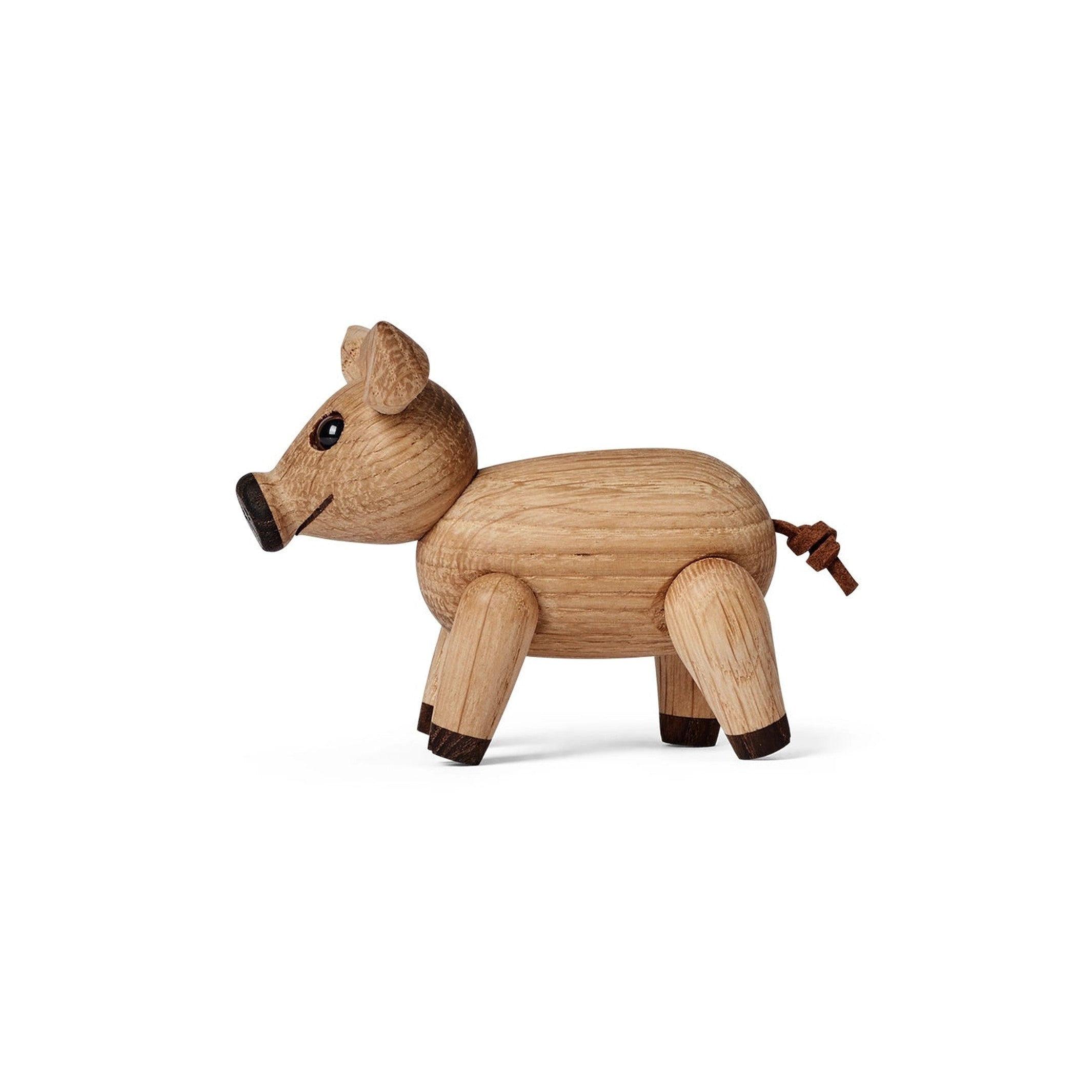 Holzschwein Poppy – 6 cm · Tierfigur | Spring Copenhagen · Tischdeko