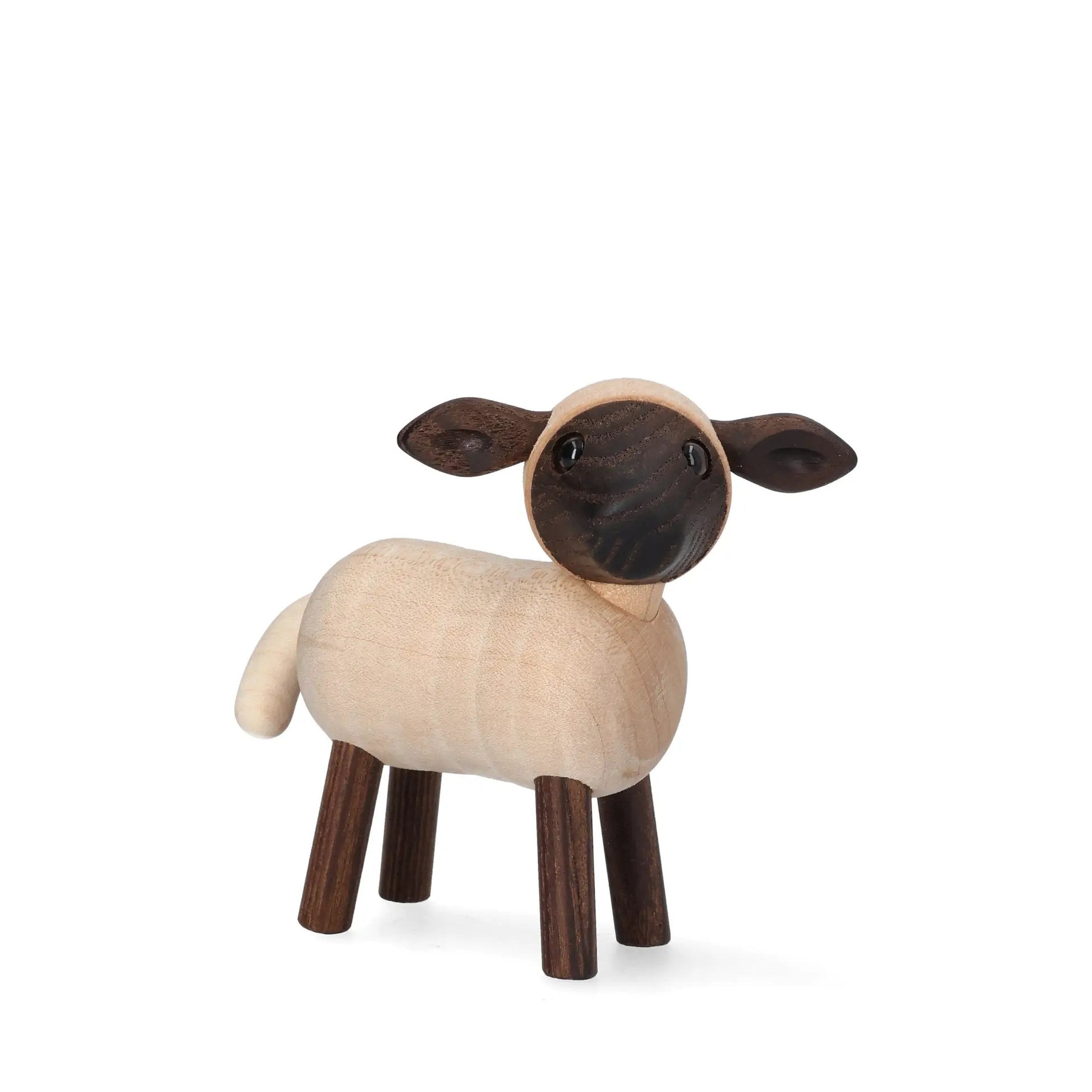 Holzlamm Will – 8,5 cm · Tierskulptur | Spring Copenhagen · Tischdeko