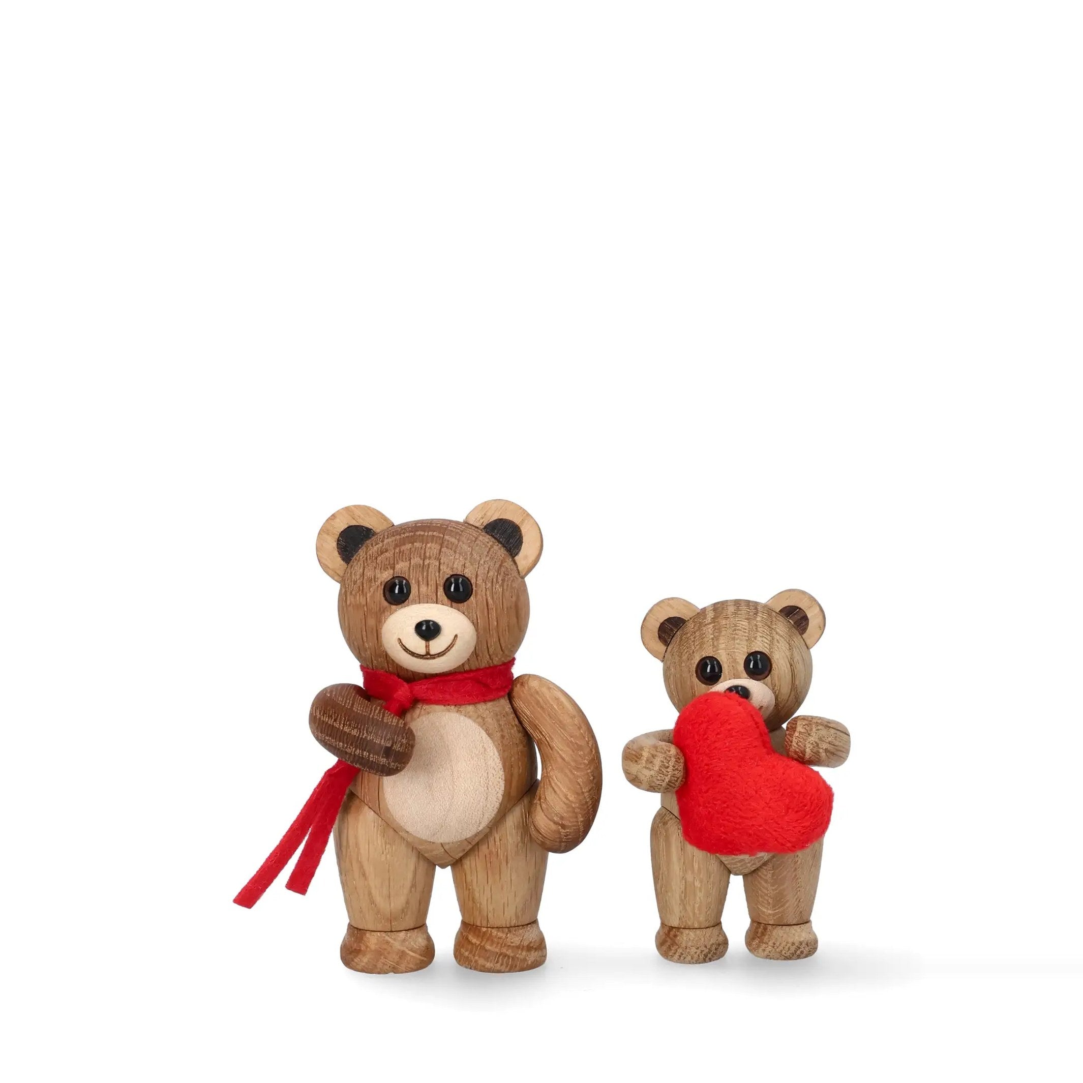 Holz-Teddybär Squeeze – Eiche · 7,6 cm | Spring Copenhagen