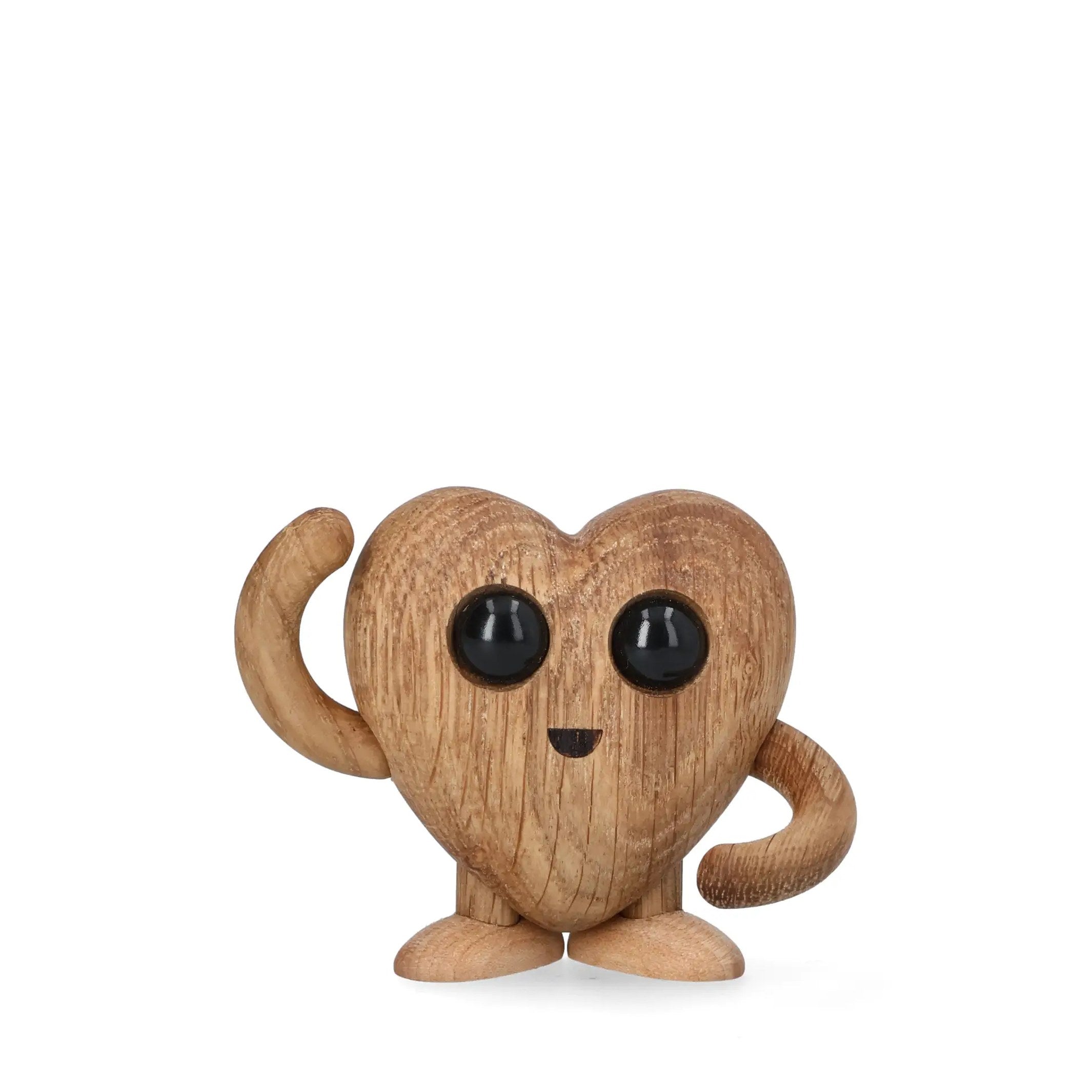 Holzfigur Woodies "Hugo Heart" – 5,4 cm | Spring Copenhagen