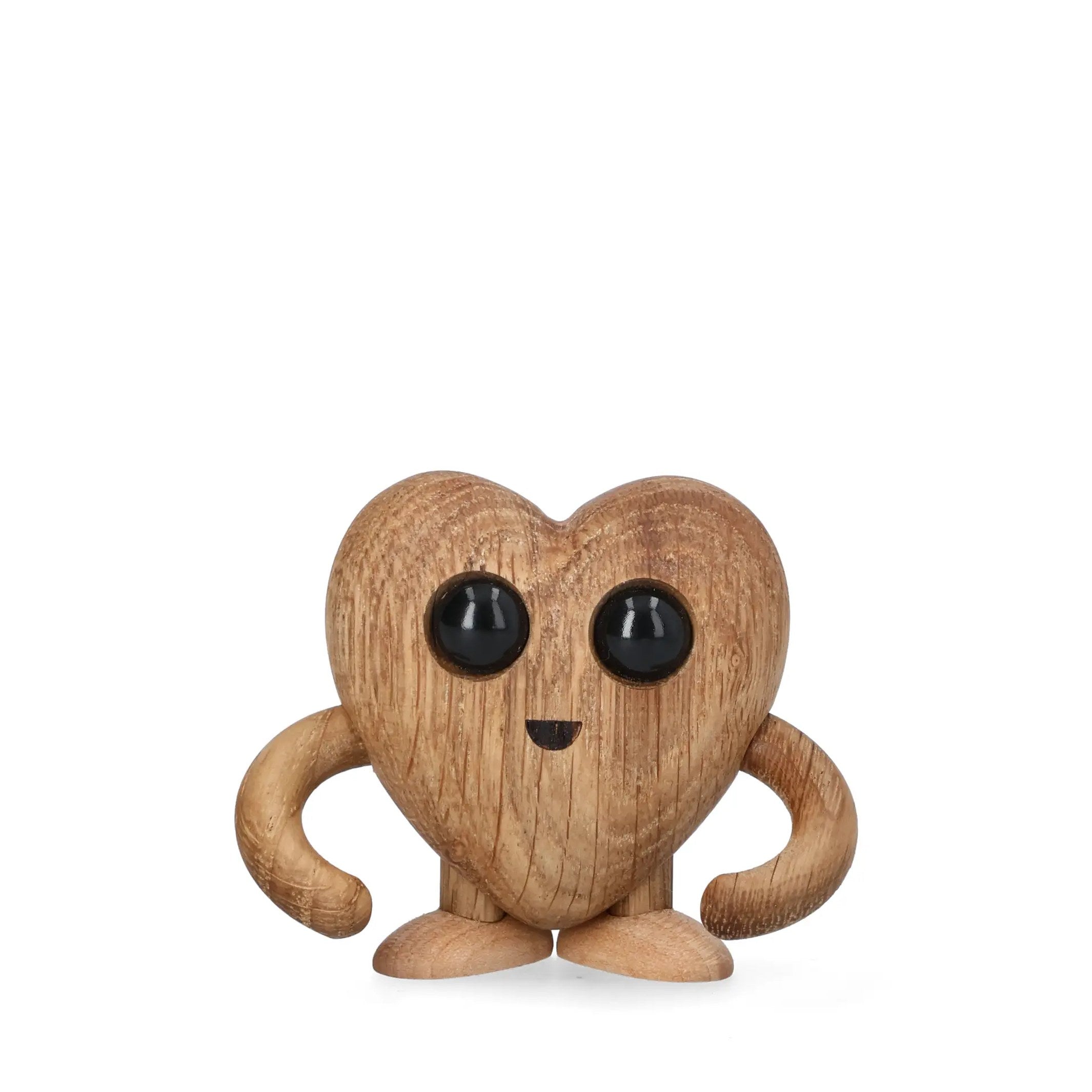 Holzfigur Woodies "Hugo Heart" – 5,4 cm | Spring Copenhagen