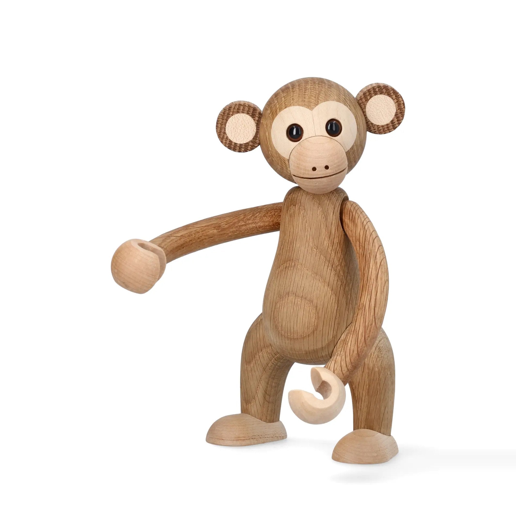 Wooden Monkey Funky – 21 cm · Animal Figure | Spring Copenhagen · Desk Decor