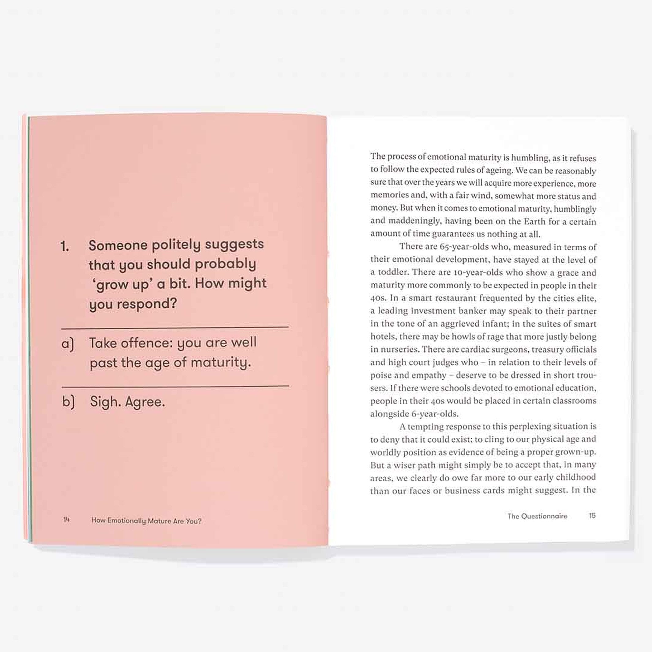 Taschenbuch "How Emotionally Mature Are You?" – EN | The School of Life