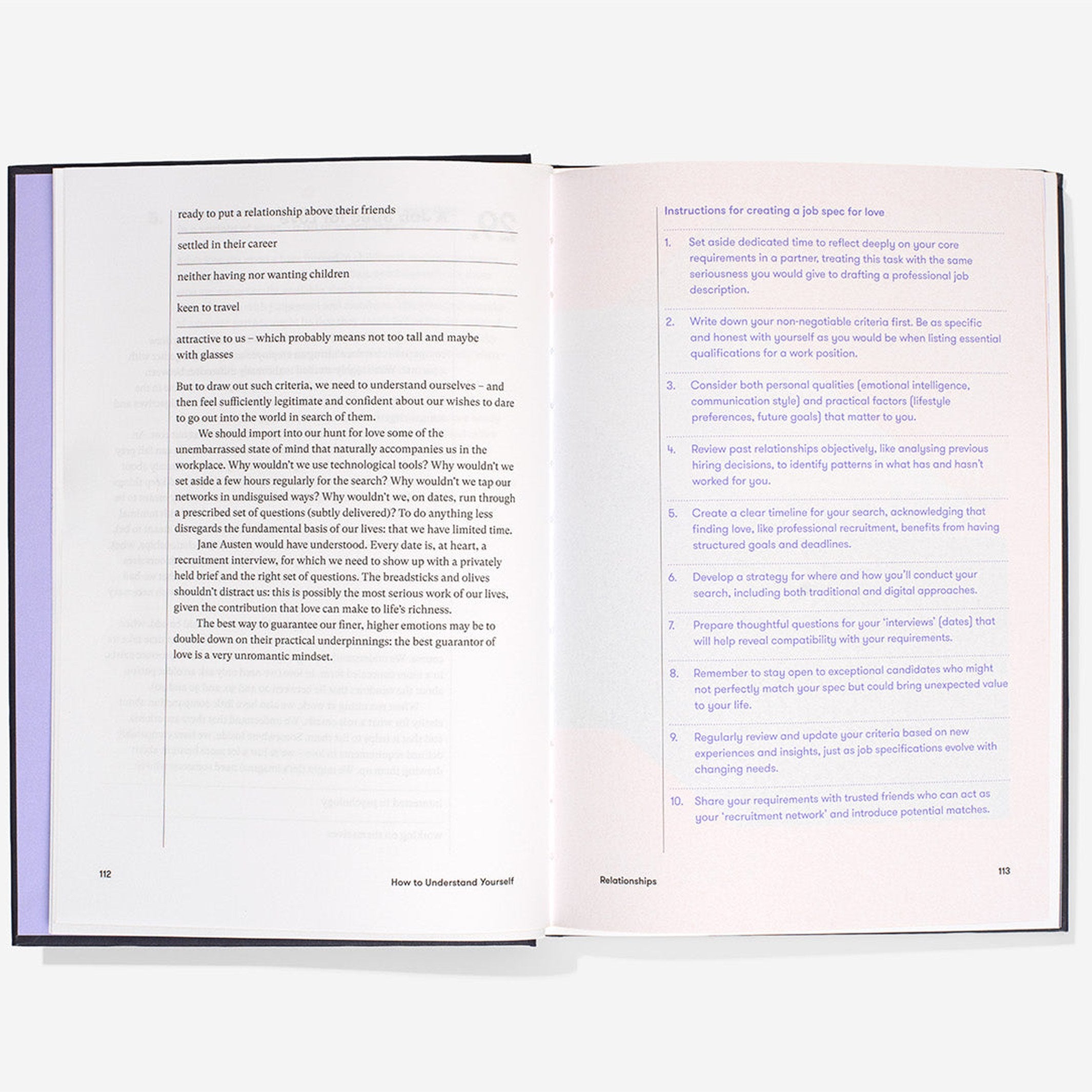 Workbook "How To Understand Yourself" – Englisch | The School of Life