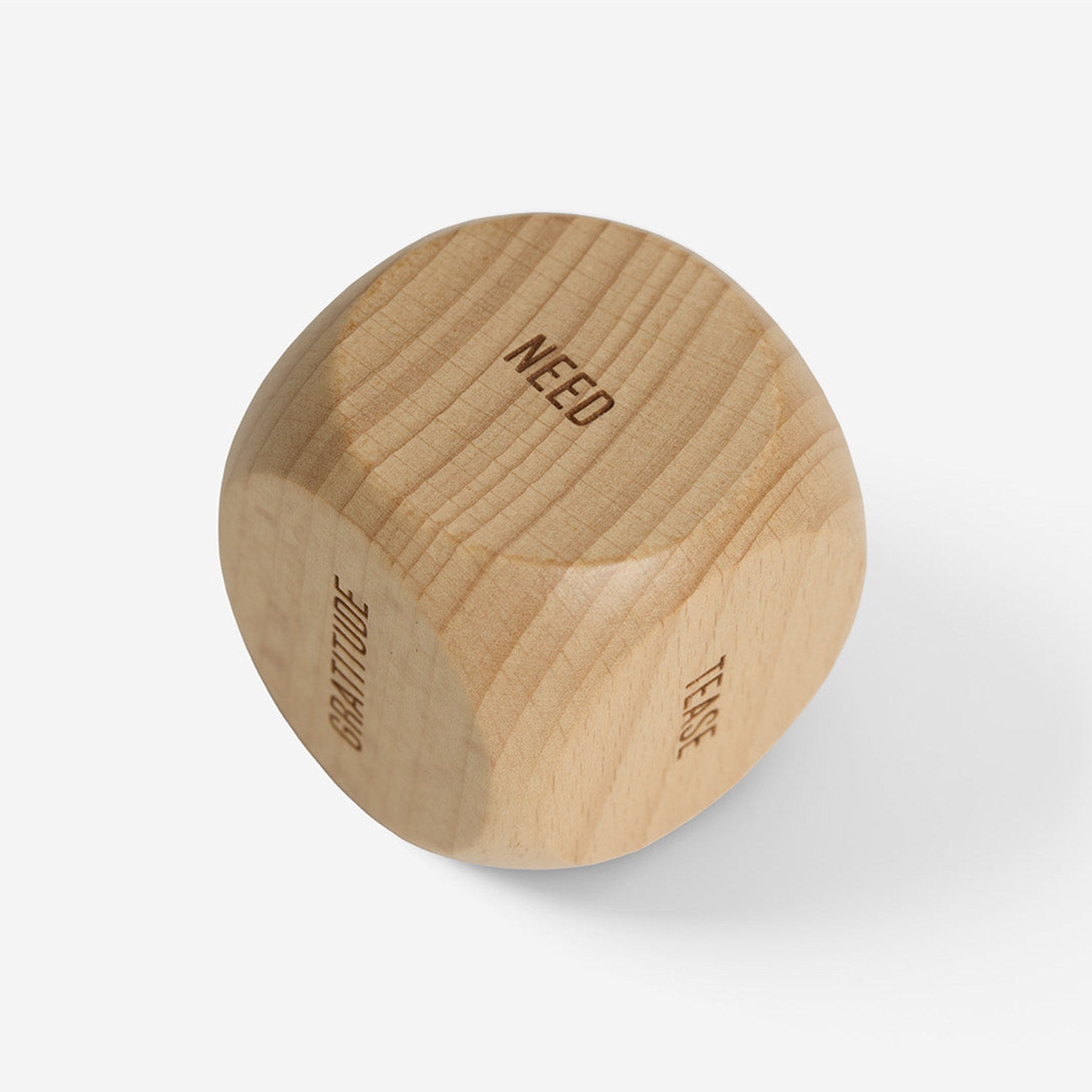 Würfelspiel "Couple's Dice" – Holz · Englisch | The School of Life