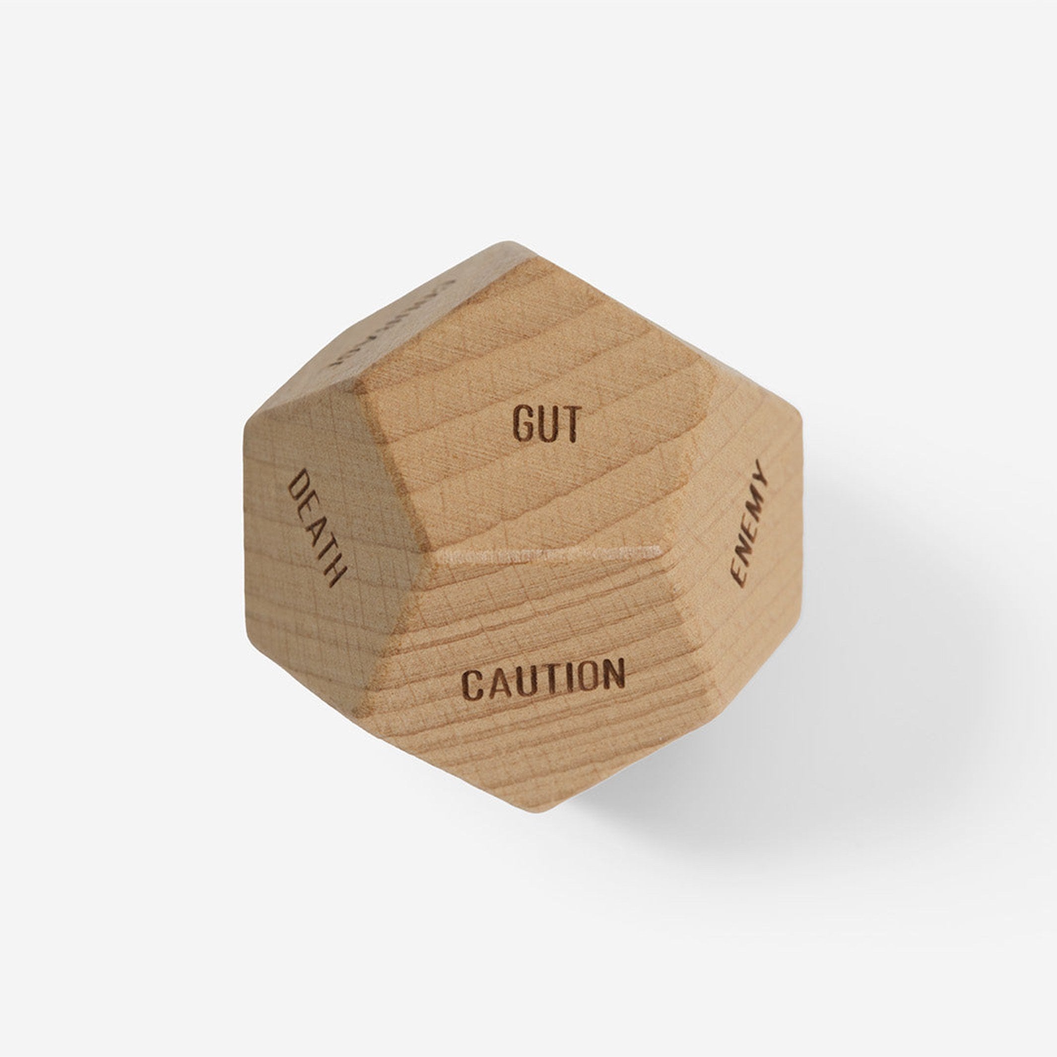 Würfelspiel "Decision Dice" – 12 Seiten · Holz | The School of Life