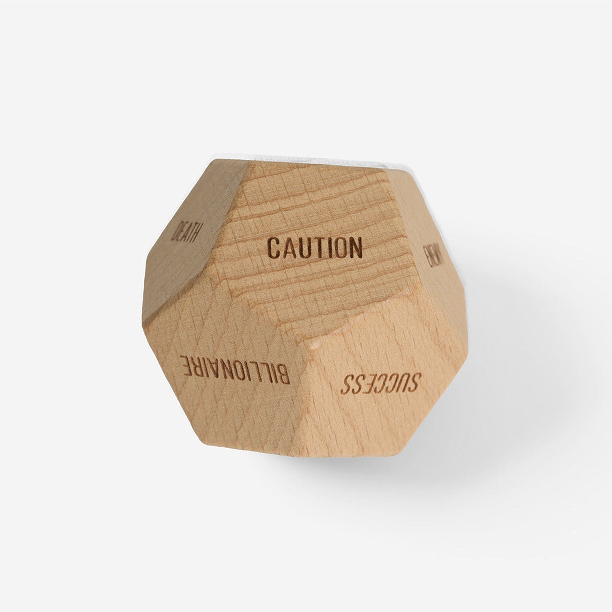 Würfelspiel "Decision Dice" – 12 Seiten · Holz | The School of Life