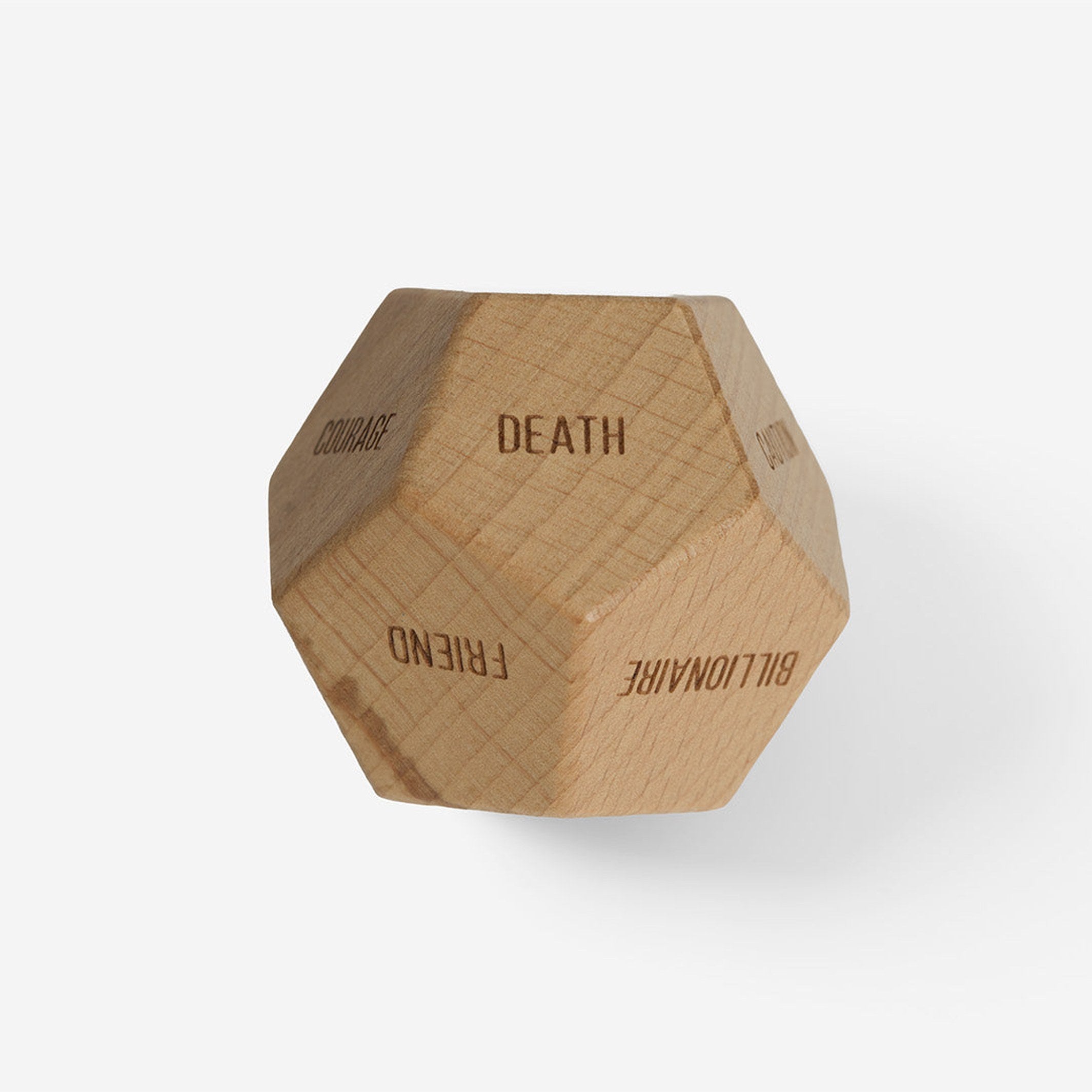 Würfelspiel "Decision Dice" – 12 Seiten · Holz | The School of Life