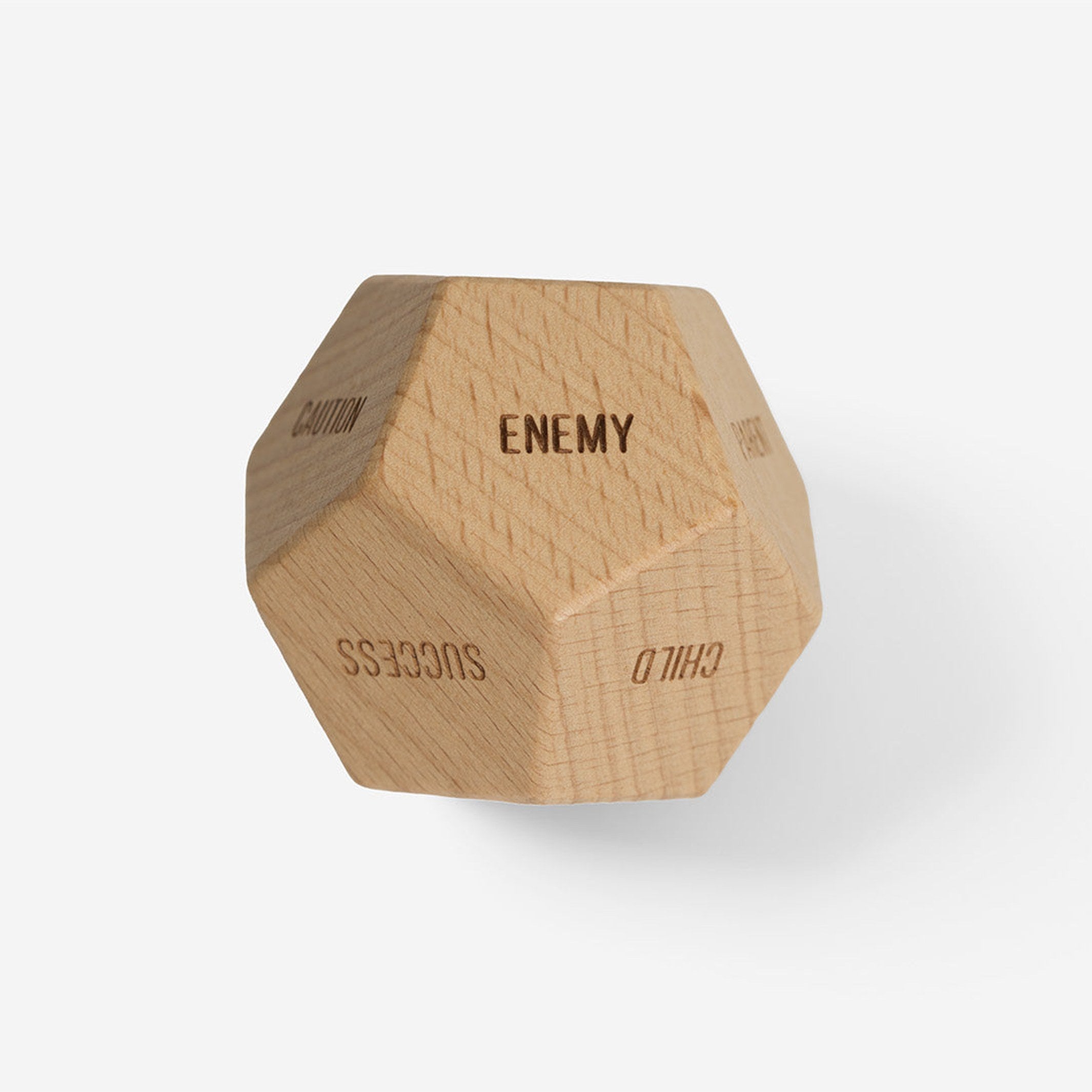 Würfelspiel "Decision Dice" – 12 Seiten · Holz | The School of Life