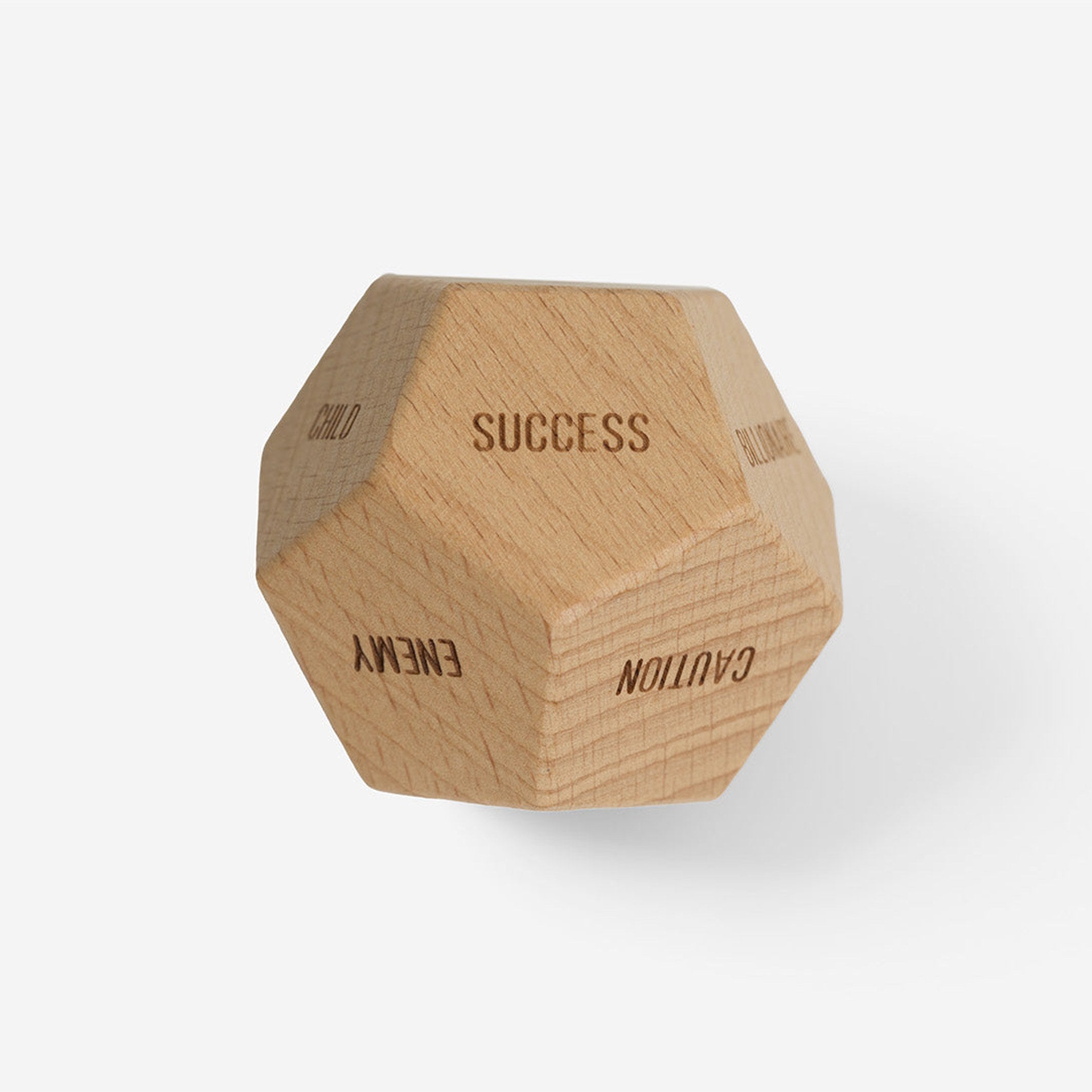 Würfelspiel "Decision Dice" – 12 Seiten · Holz | The School of Life