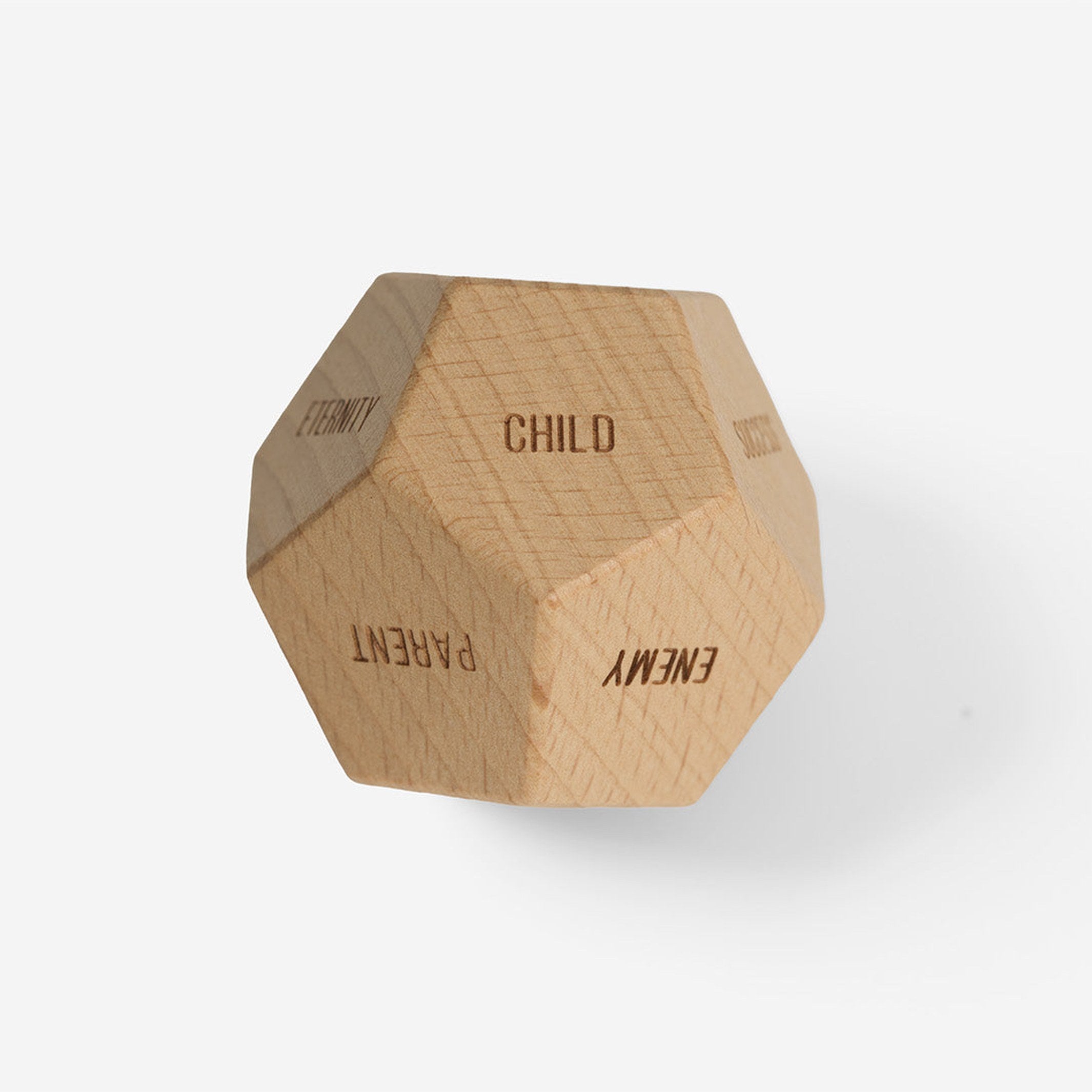 Würfelspiel "Decision Dice" – 12 Seiten · Holz | The School of Life