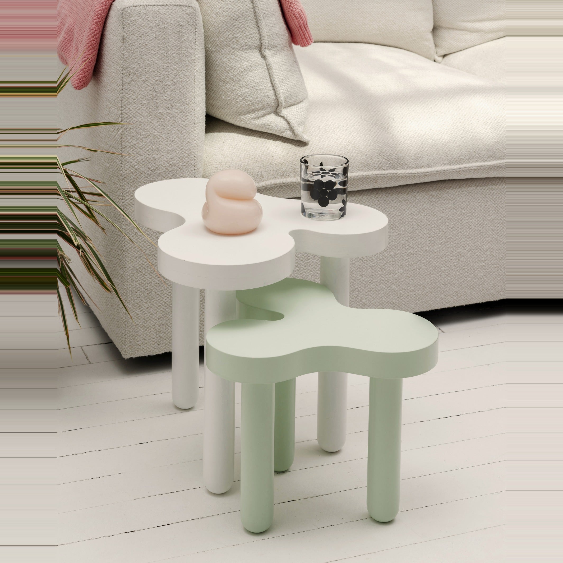 Side Table Splat – Tall · Black | Sophie Collé · Areaware