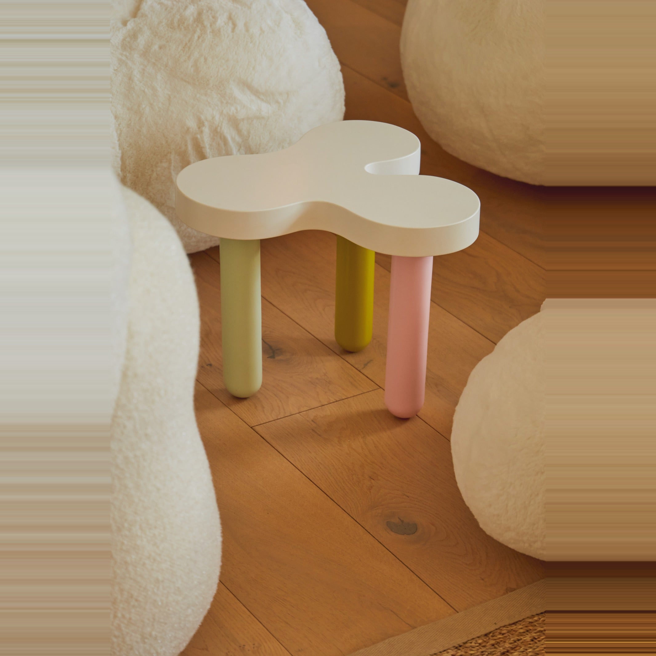Side Table Splat – Tall · White | Sophie Collé · Areaware
