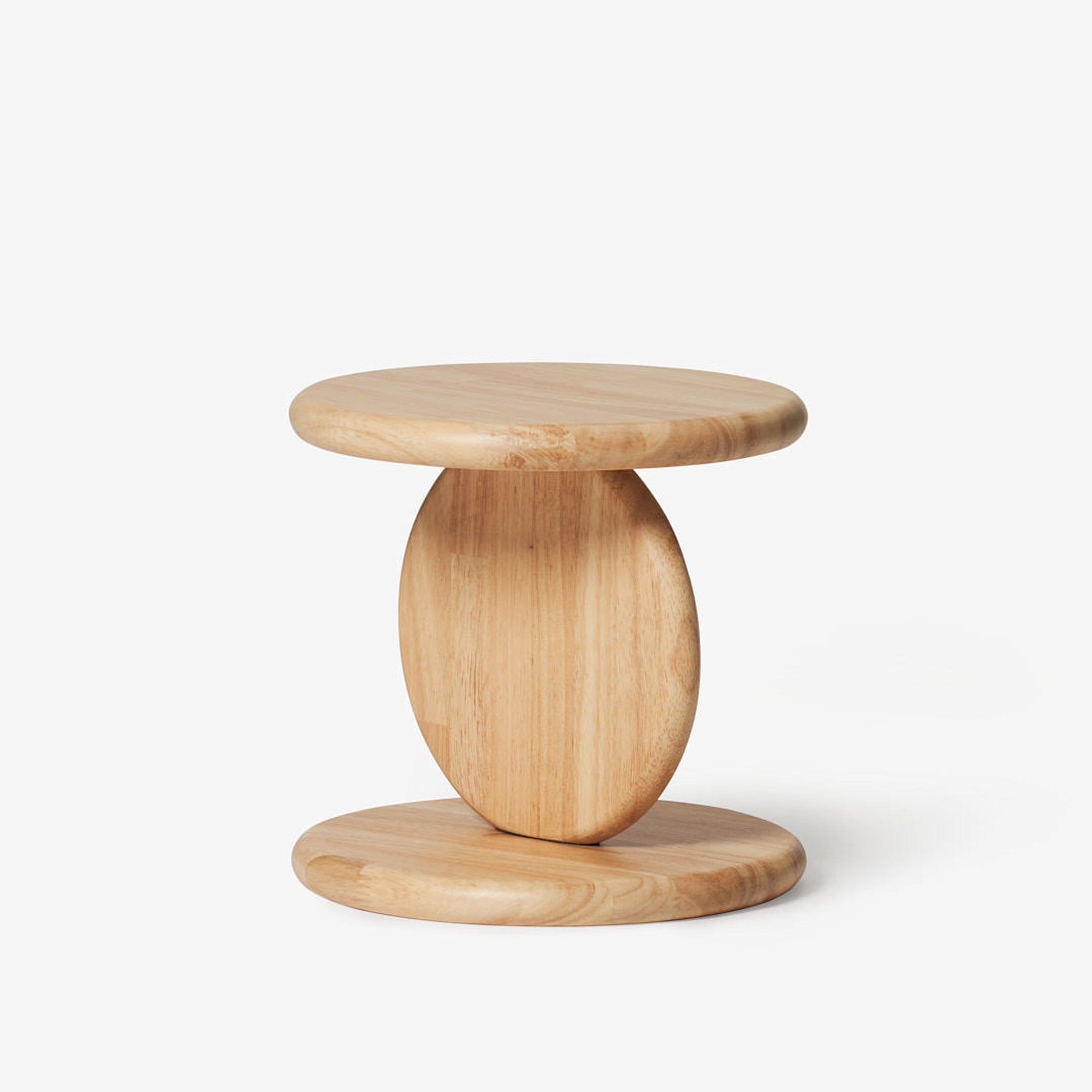 Beistelltisch "Pod Low" – Natur · Holz · Ø 27 cm | Hanna Anonen · Areaware