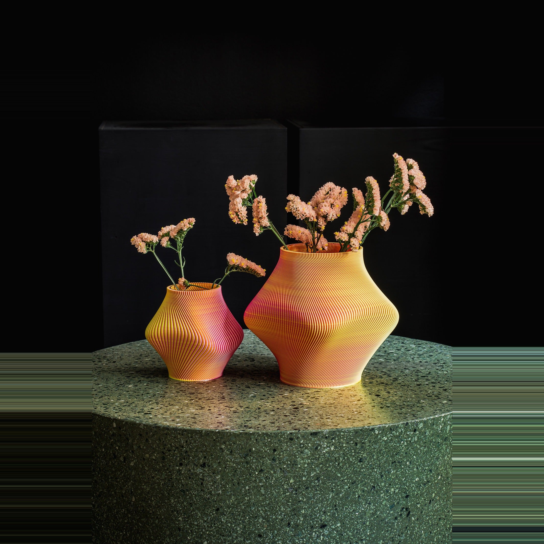 Vase Bloz – Pfefferminz · 3D-Druck · Innenvase · 20 cm | Sheyn