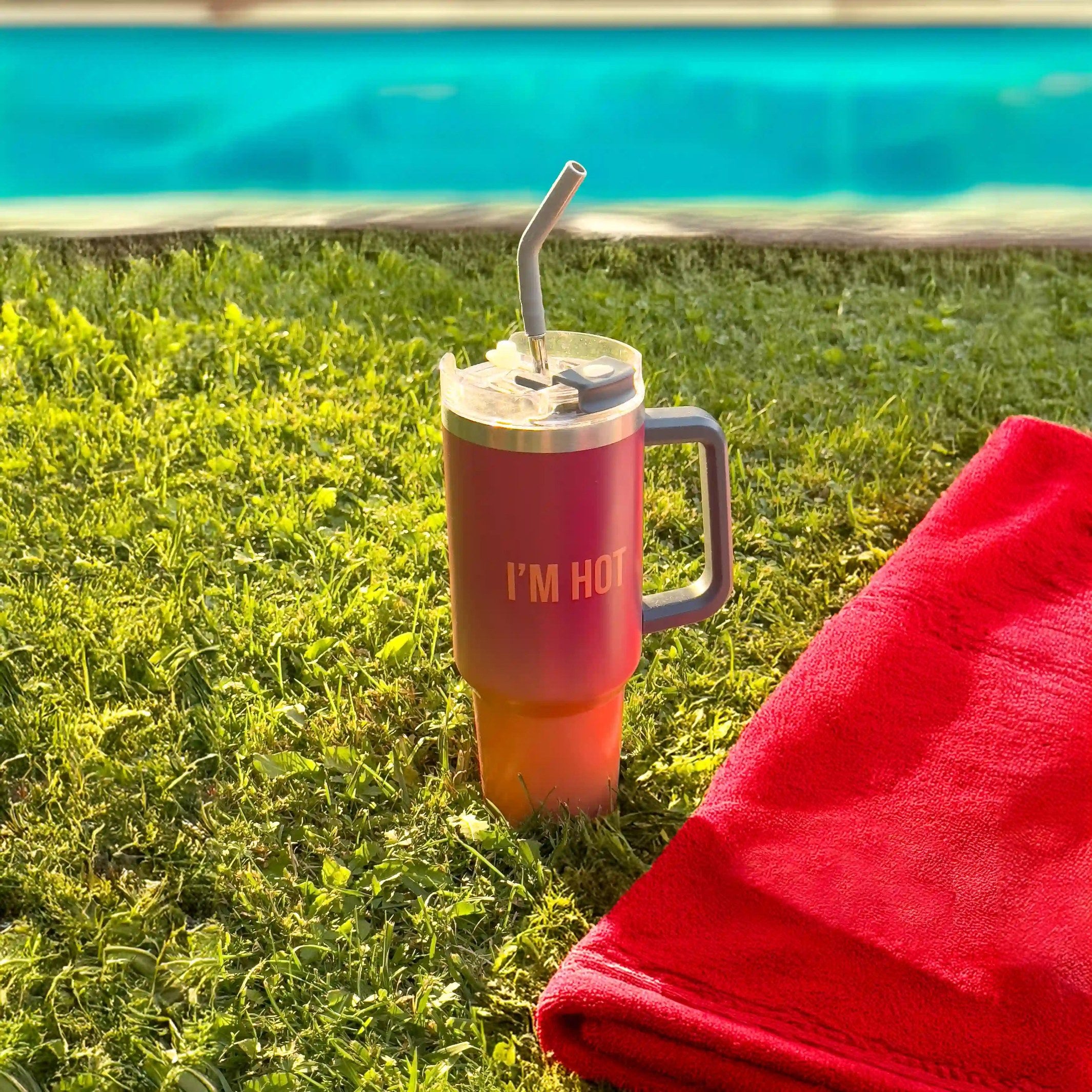 XXL Thermos "I'm Hot" – Stainless Steel · 1.2 l | Fisura