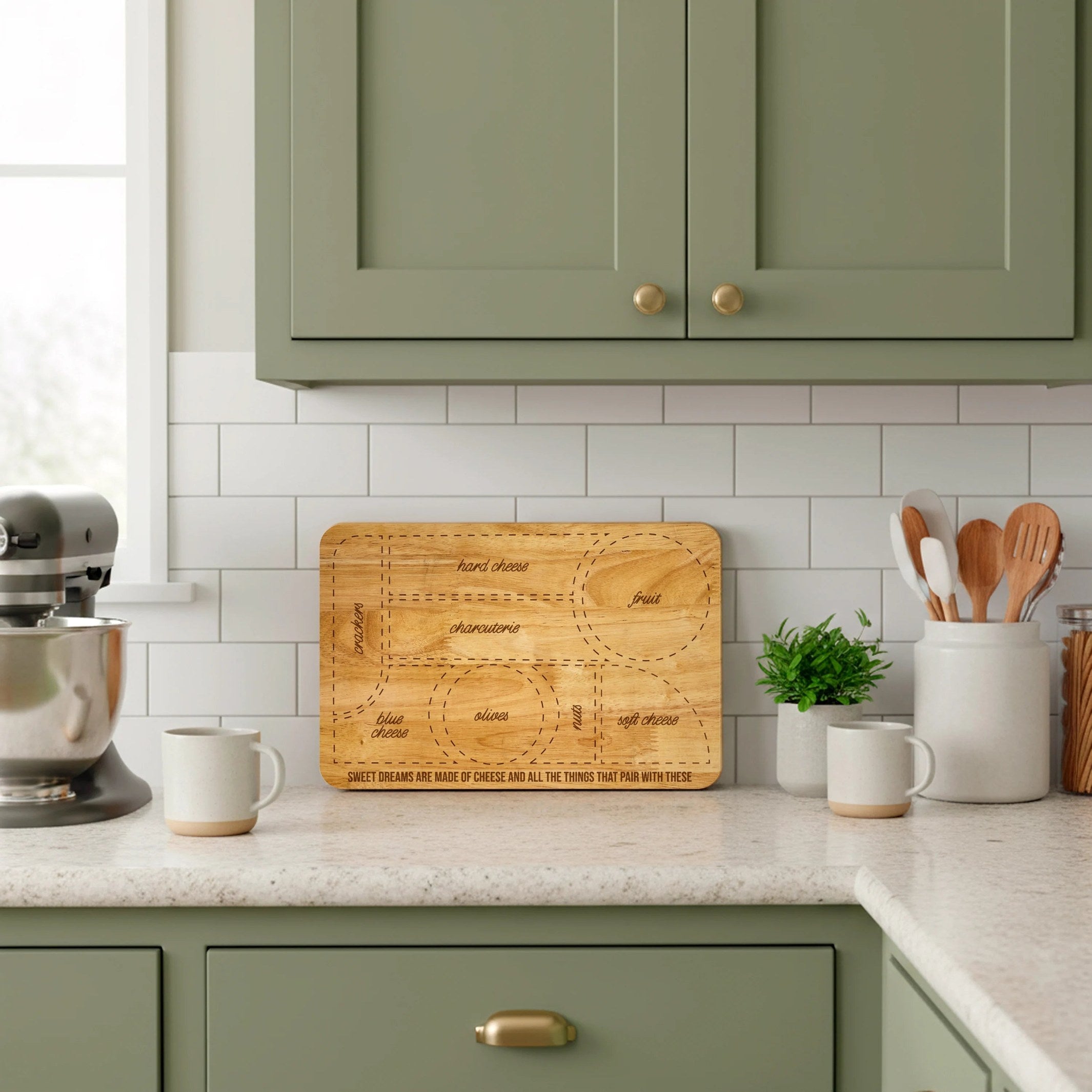 Serving Board Aperitivos – Bamboo · 40×30 cm | Fisura