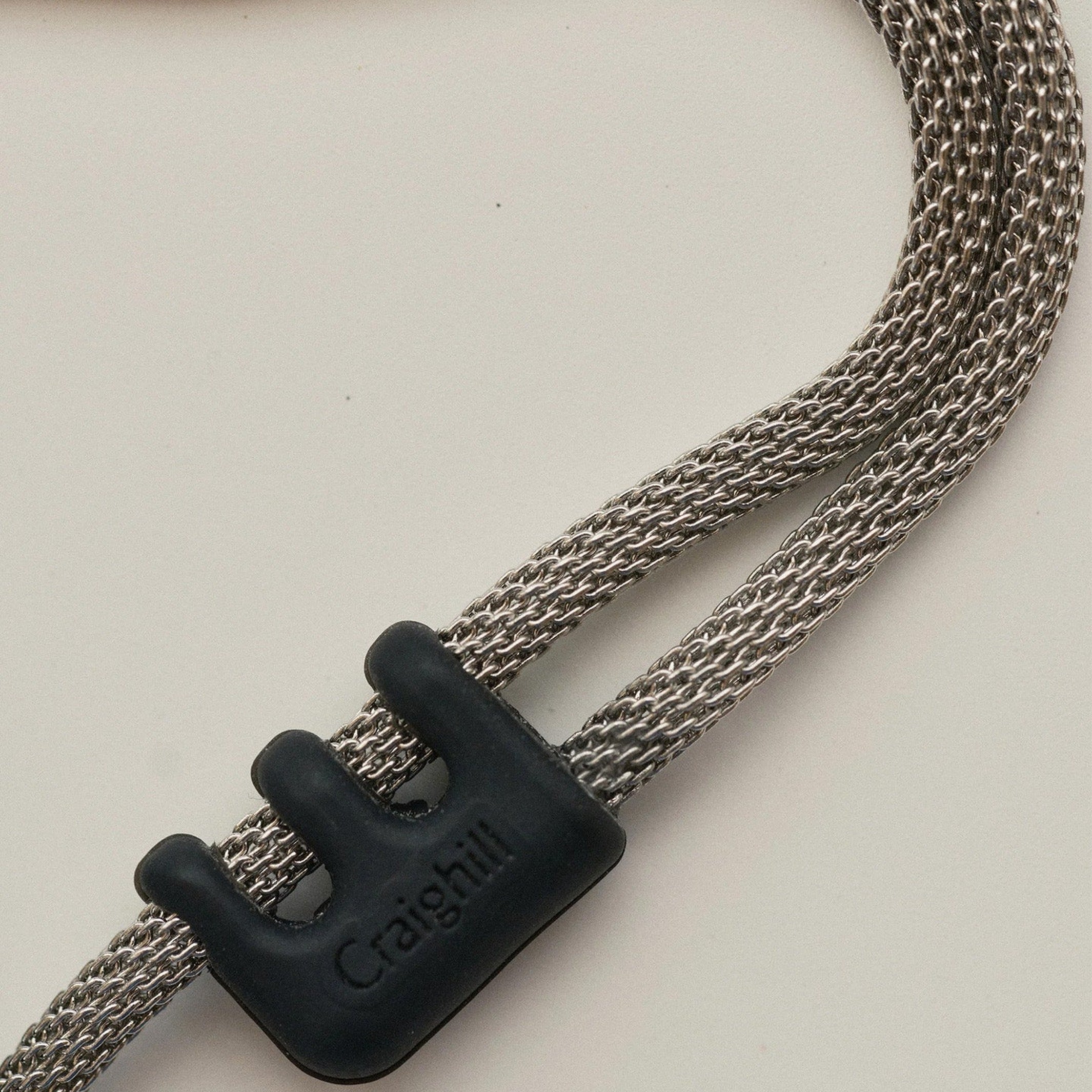Eyewear Chain – Black · Stainless Steel · 38 cm | Craighill