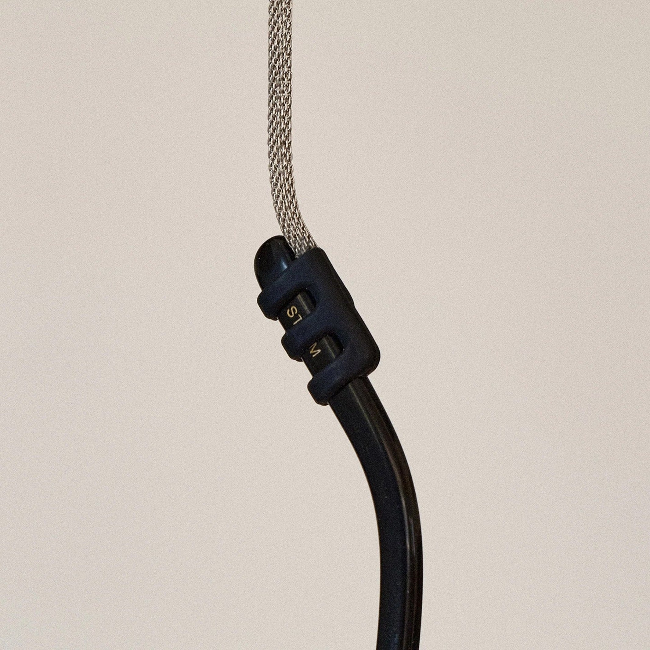 Eyewear Chain – Black · Stainless Steel · 38 cm | Craighill