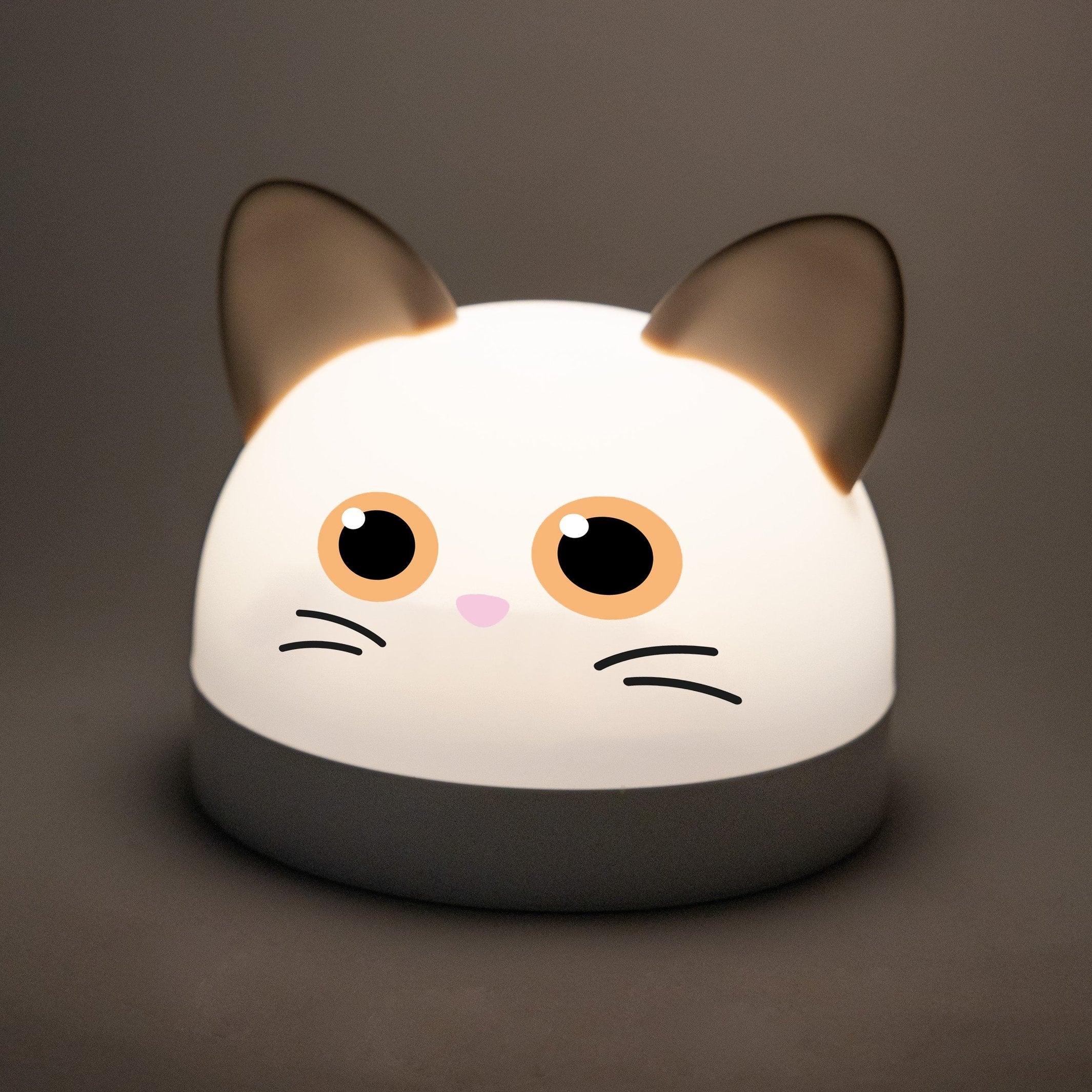 Kinderwecker Katze – Nachtlicht · Silikon · 11 cm | Fisura