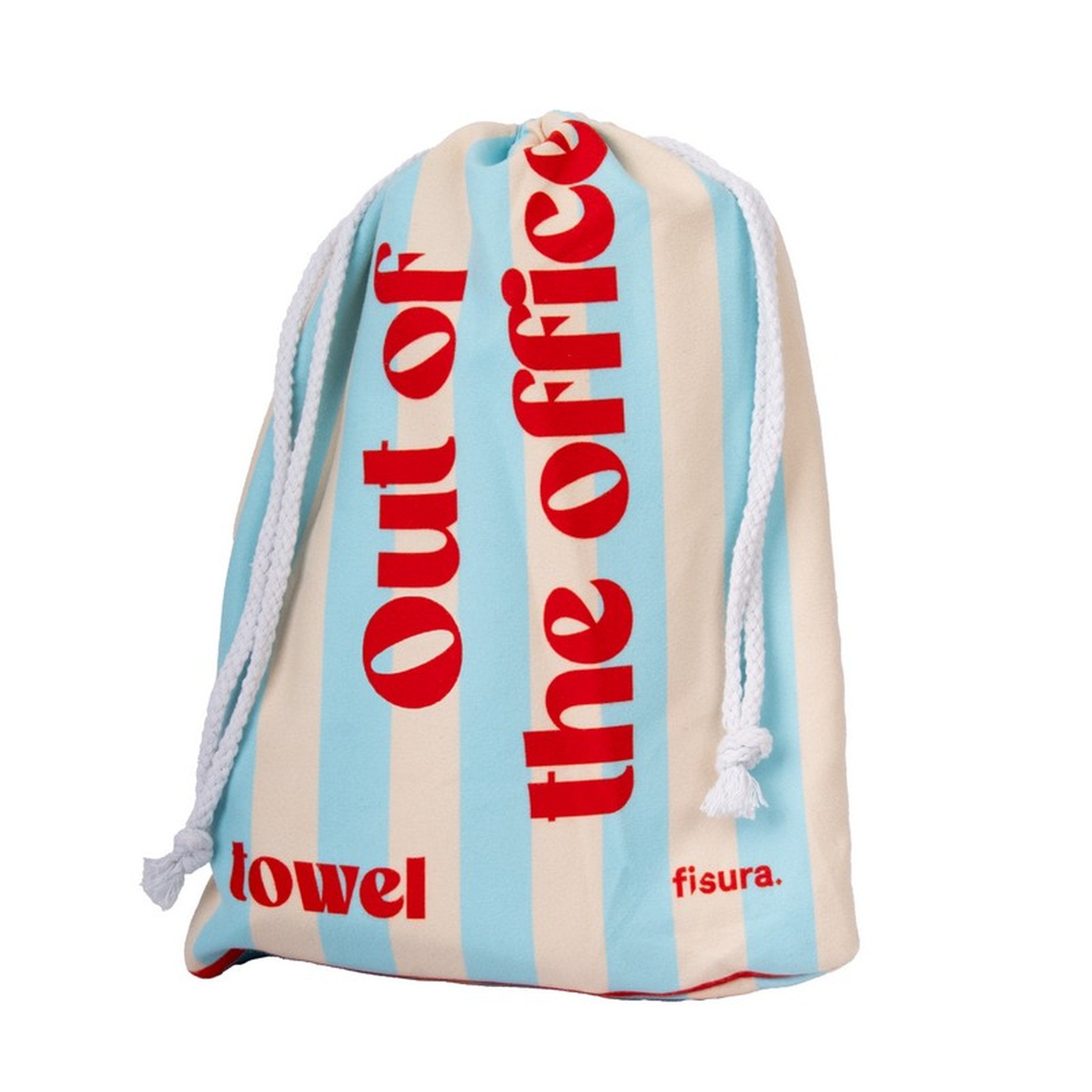 Beach Towel "Out of Office" – Microfibre · 180 × 100 cm | Fisura