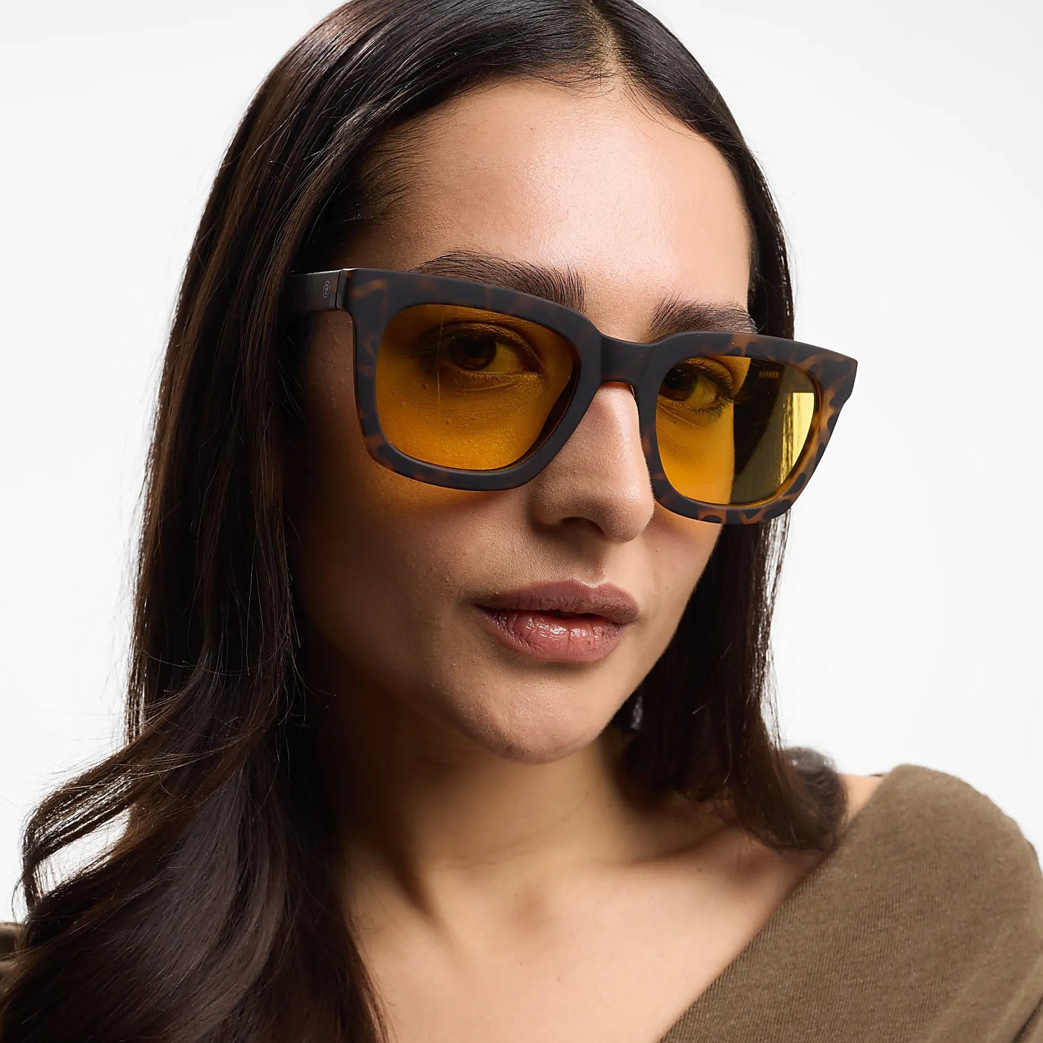Sonnenbrille Max – Havanna · Amber · polarisiert | Barner