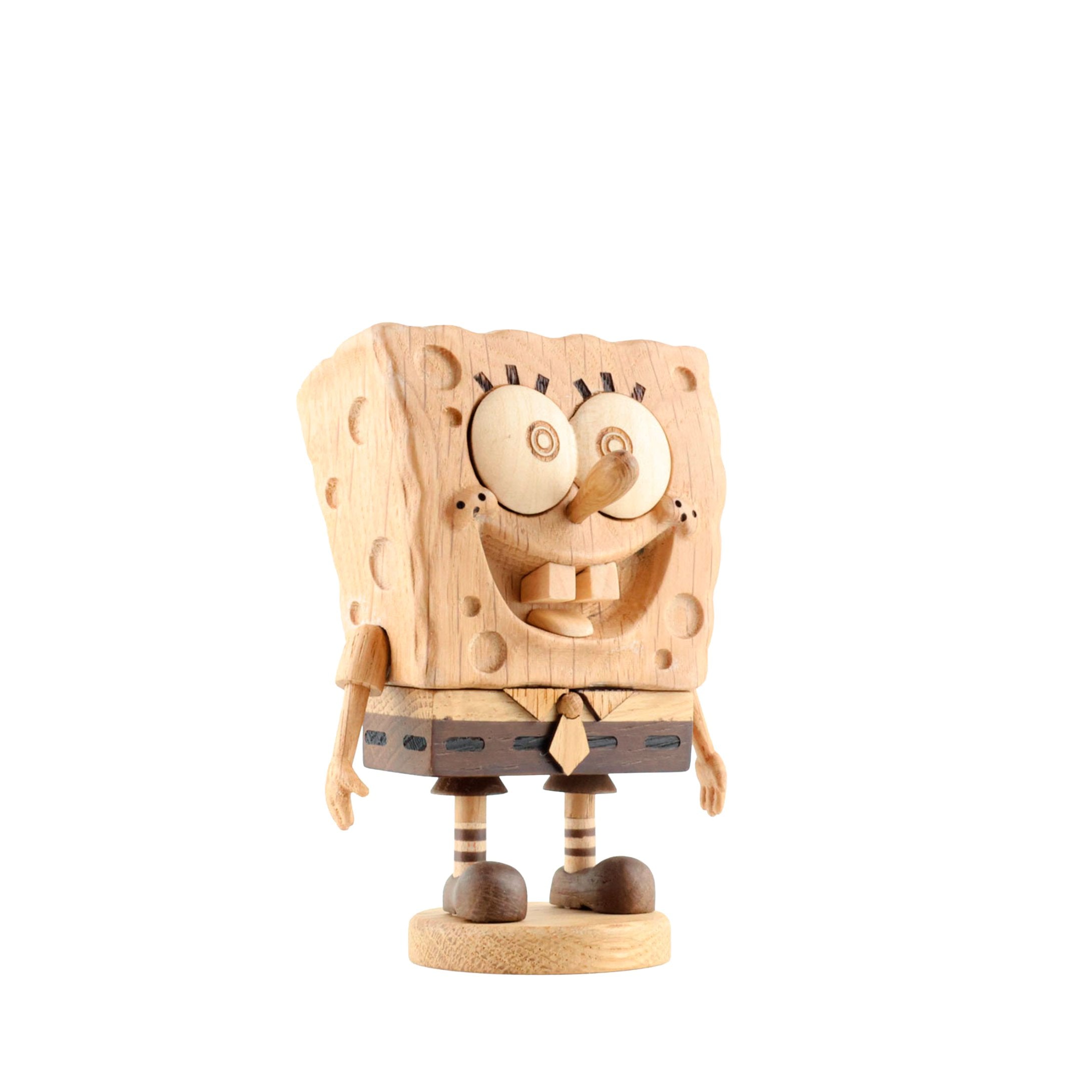 Wooden Figure SpongeBob Large – FSC Oak | Boyhood