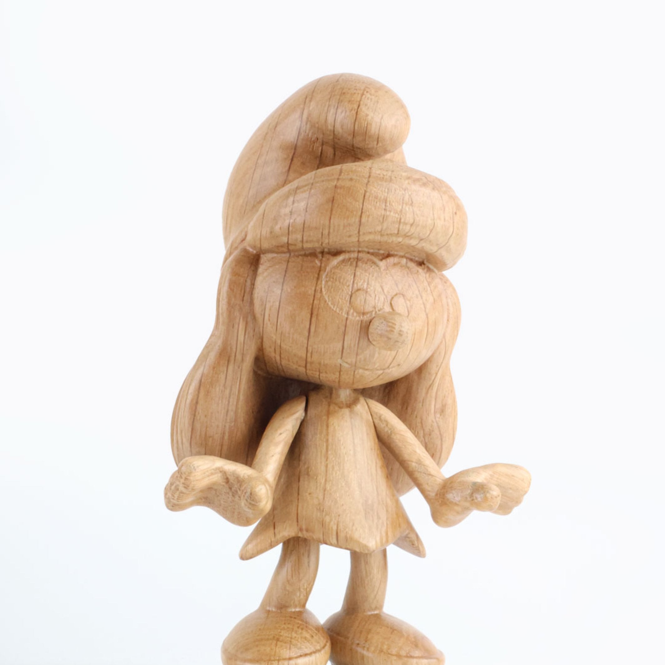 Holzfigur Schlumpfine Groß – FSC-Eiche · 24 cm | Boyhood