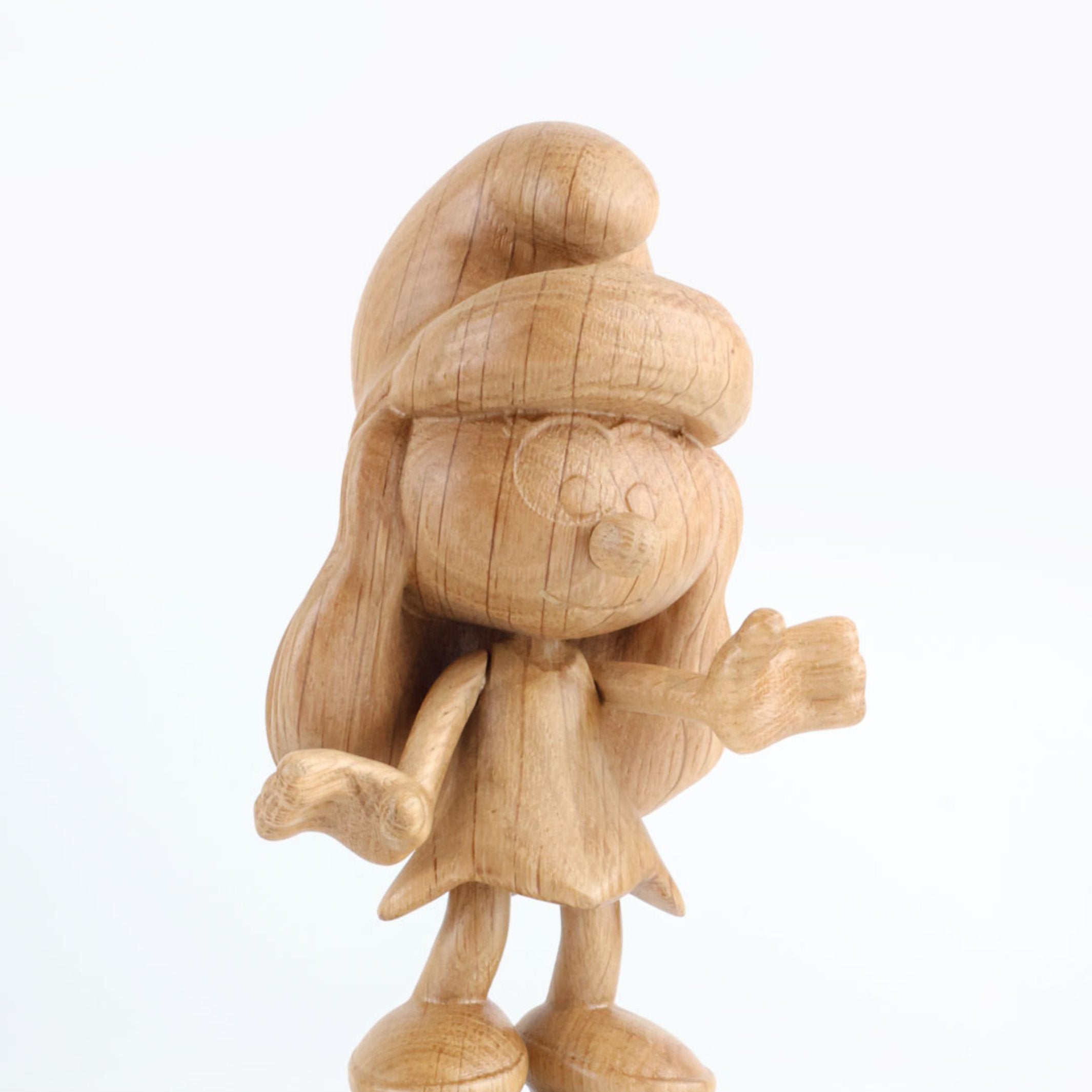 Holzfigur Schlumpfine Klein – FSC-Eiche · 13,5 cm | Boyhood