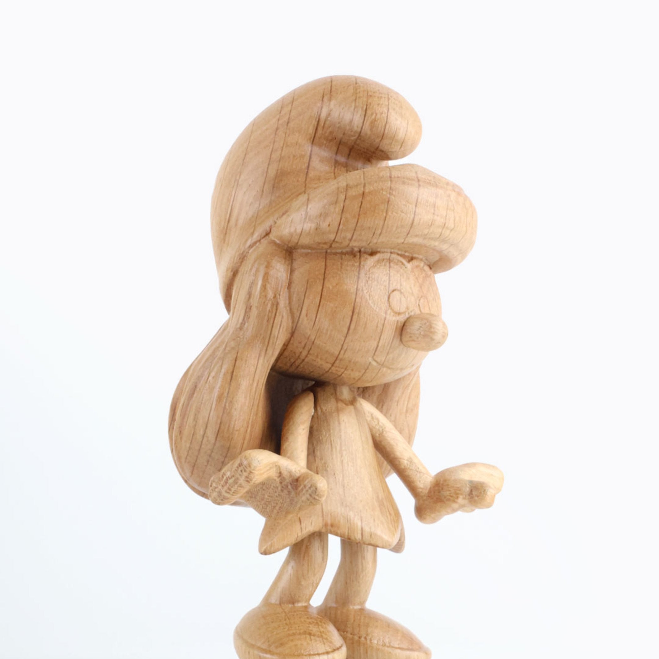 Wooden Figure Smurfette Small – FSC Oak · 13.5 cm | Boyhood
