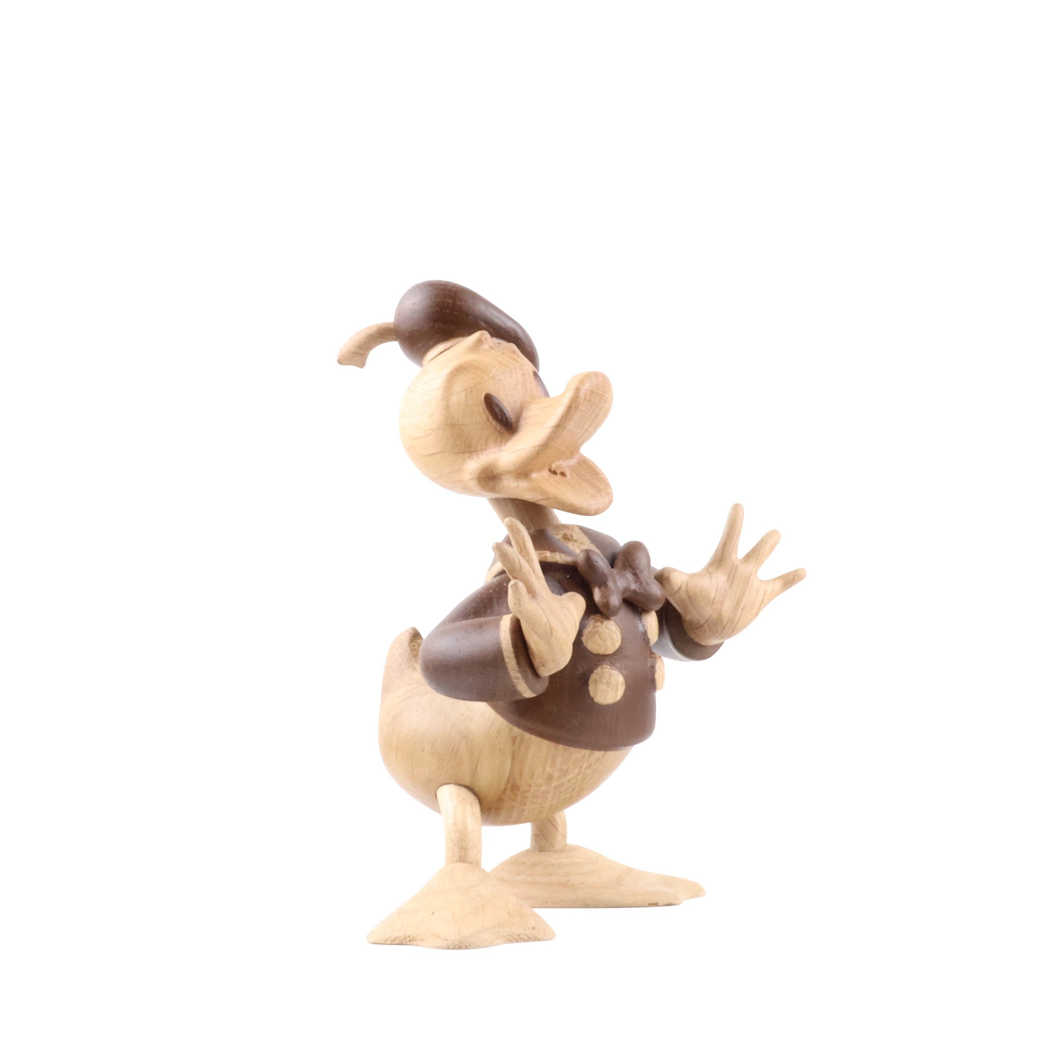Holzfigur "Donald Duck" Klein – FSC-Eiche | Boyhood