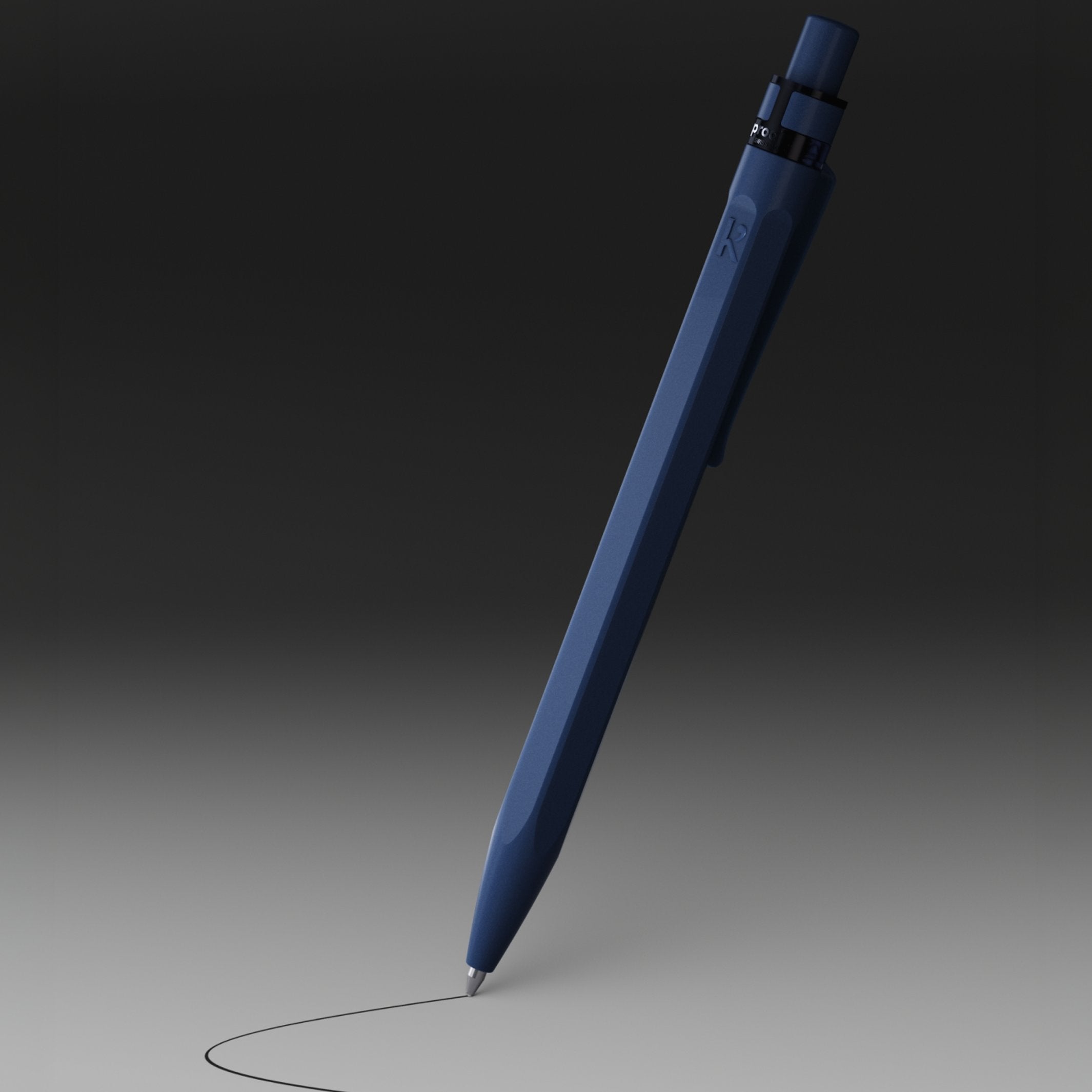 Kugelschreiber "Stone Pen" – Marine · 14,2 cm | Karst
