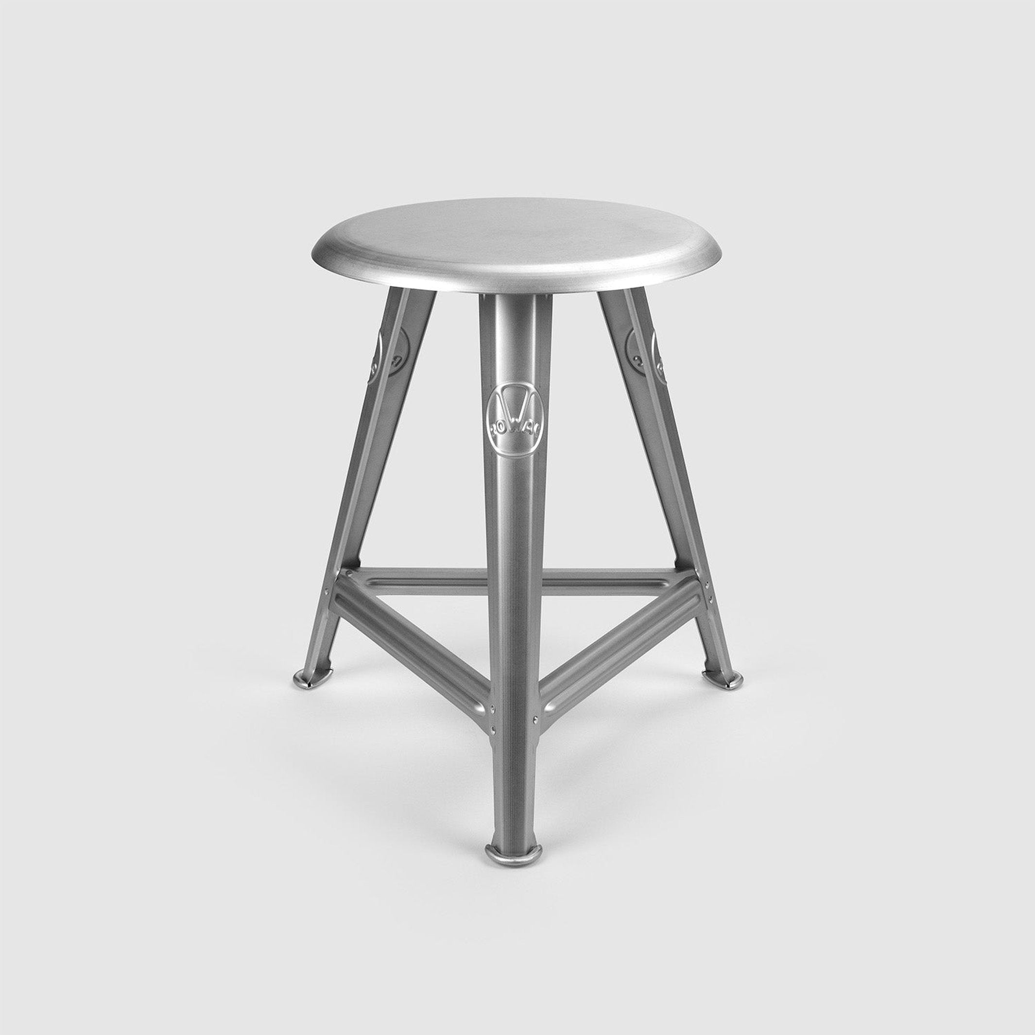 Schemel "Naked Steel" – Stahl · 48 cm | ROWAC