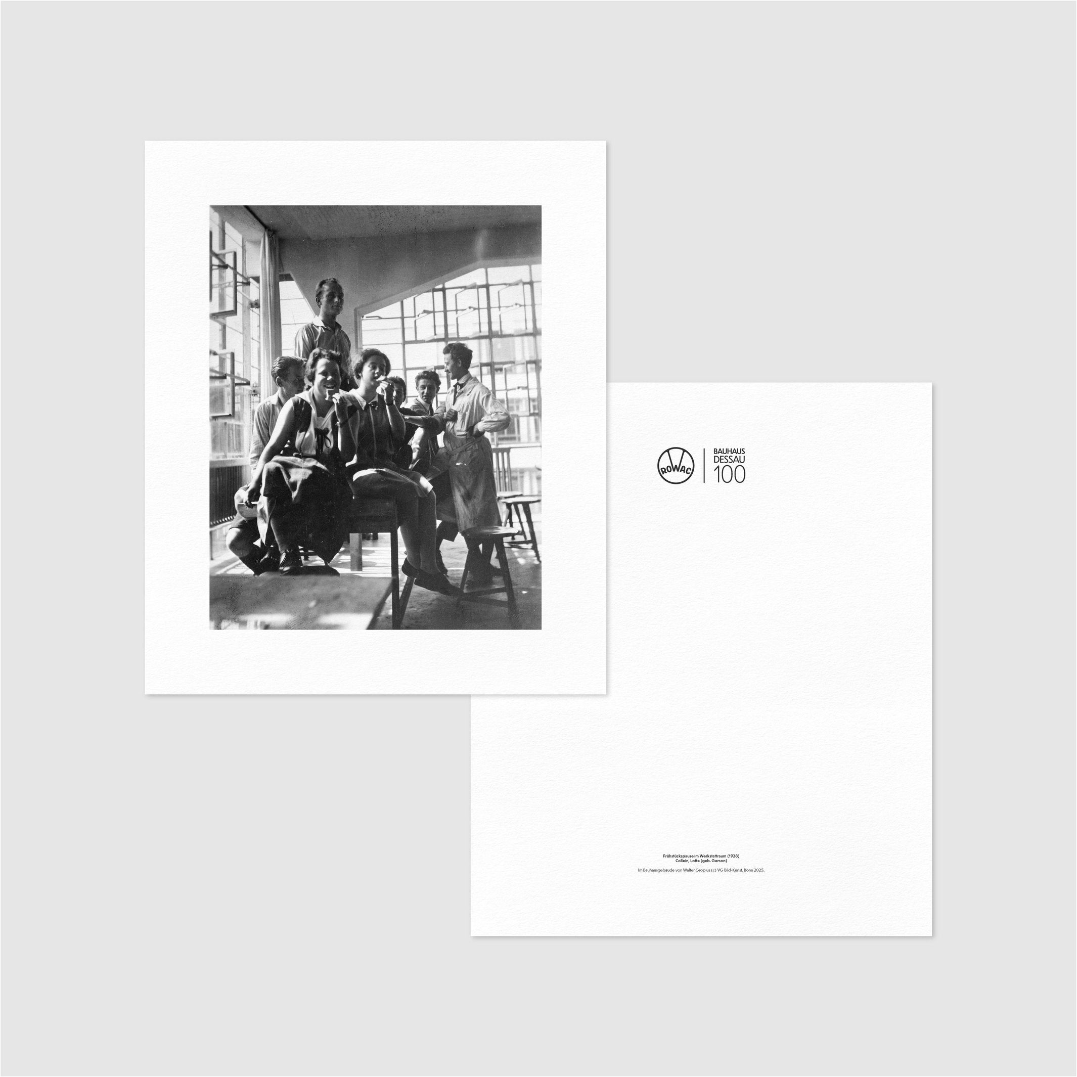 Art Print "Bauhaus Dessau 100" – 50 × 60 cm | ROWAC