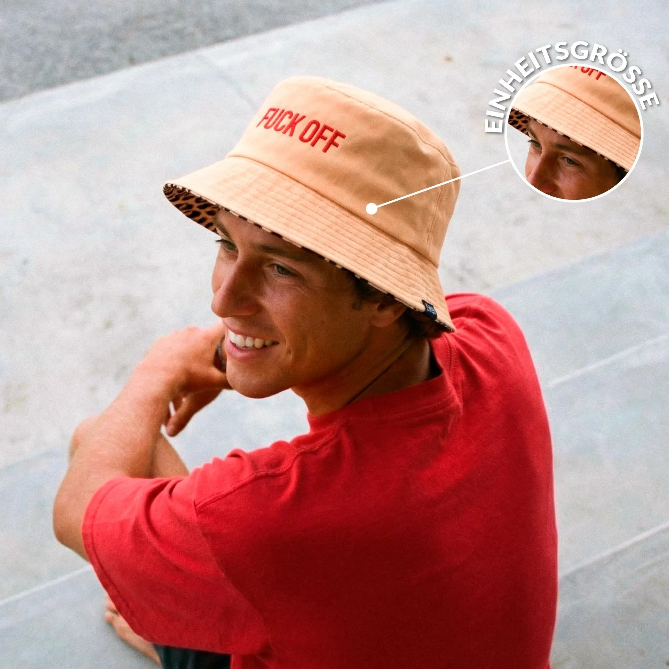 Bucket Hat "Fuck Off" – Cotton | Fisura