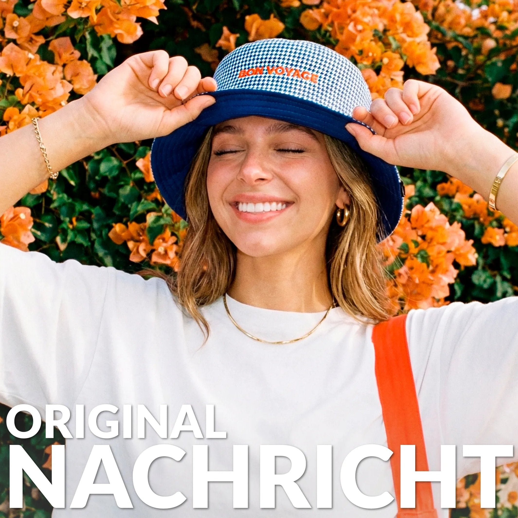 Bucket Hat "Bon Voyage" – Cotton | Fisura