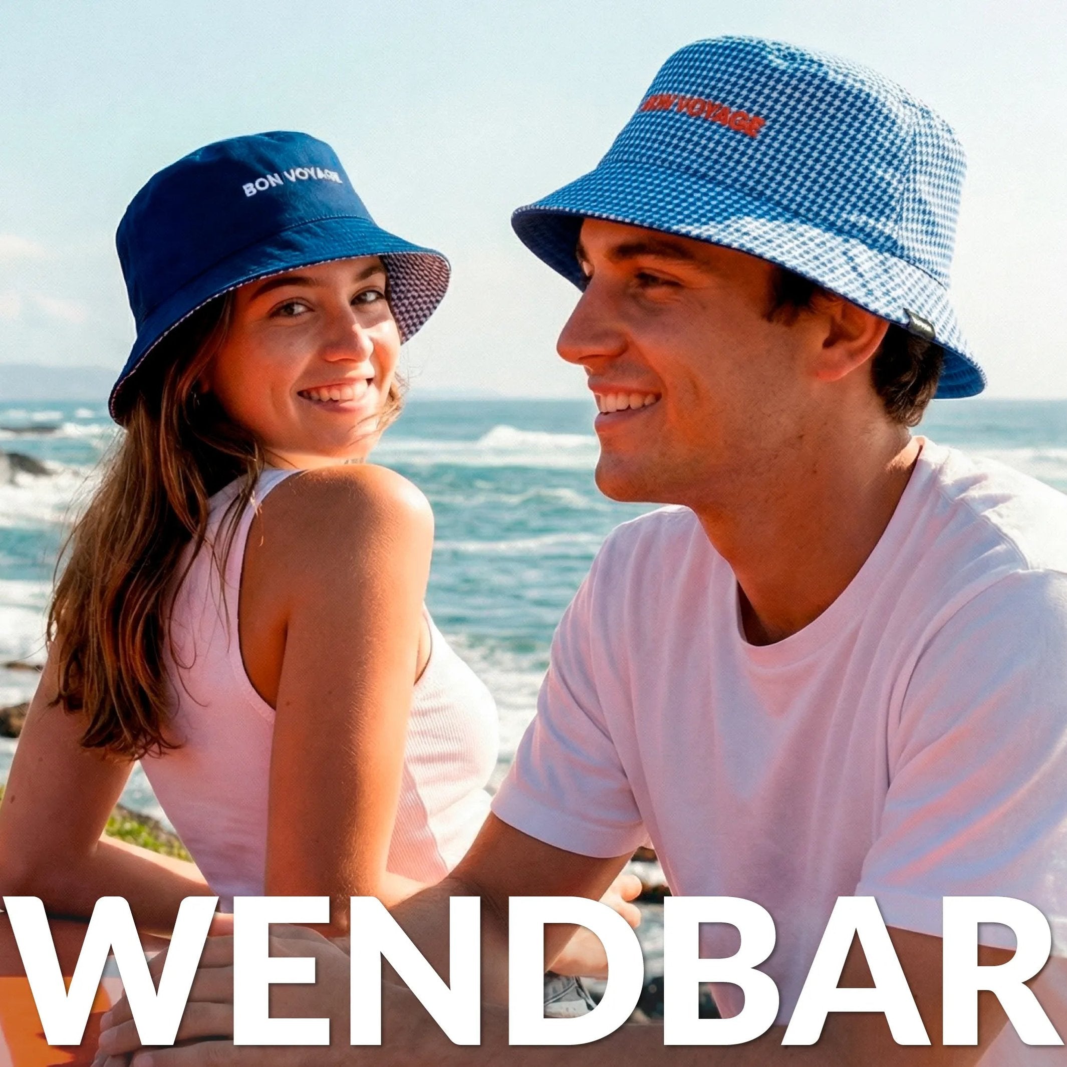 Bucket Hat "Bon Voyage" – Cotton | Fisura