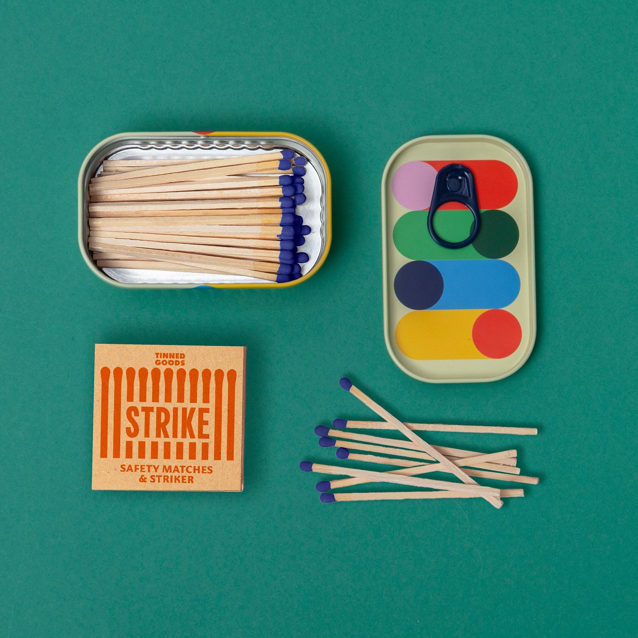 Safety Matches Strike – in Tin | Block Design