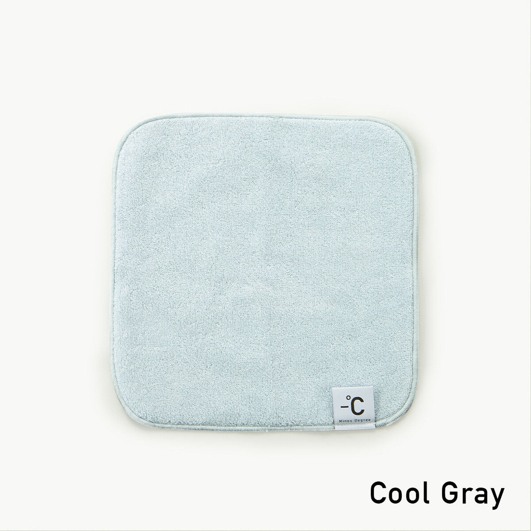 Kühltuch "Minus Degree Cool" – Baumwolle · Grau · 23 cm | 100percent
