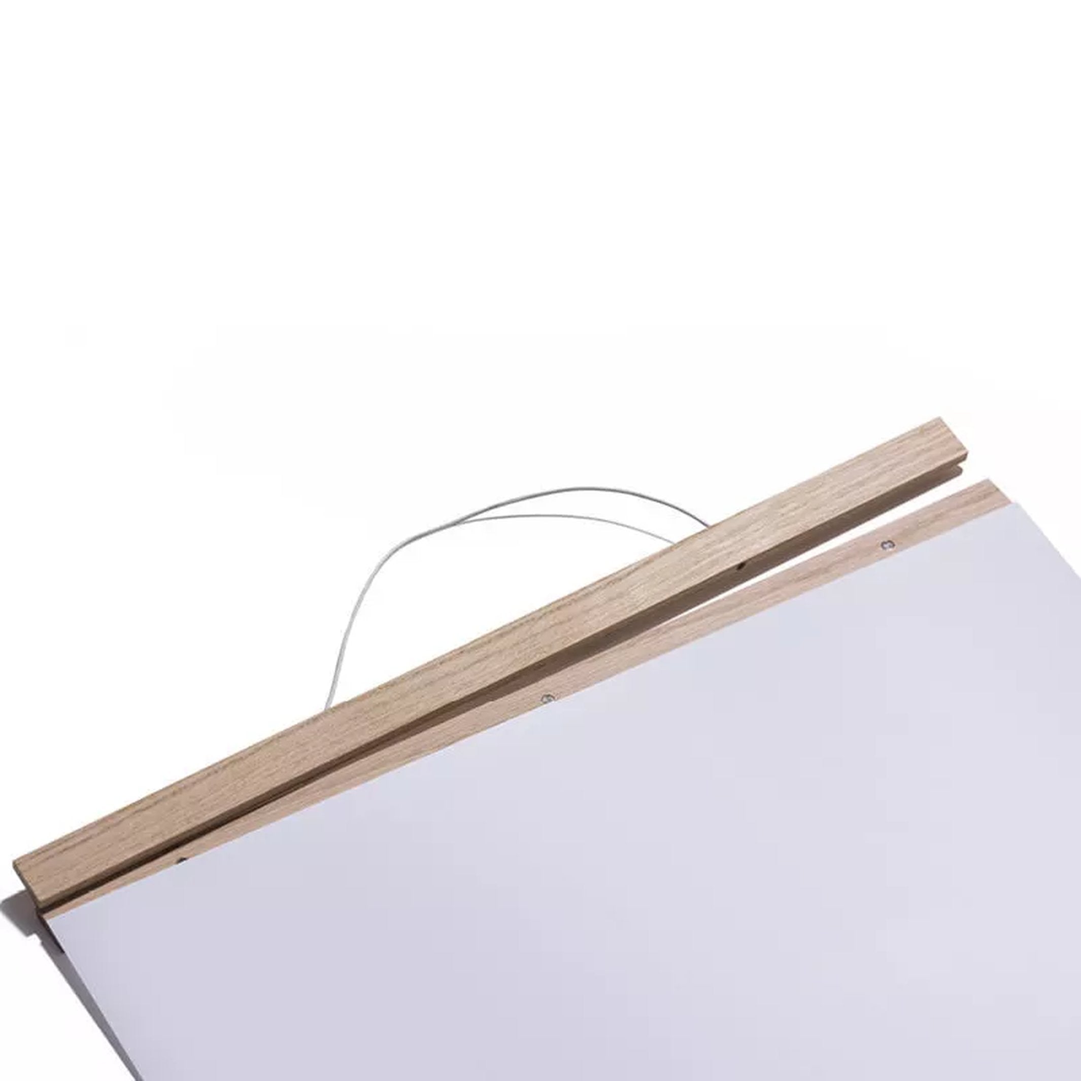 Magnetic Picture Hanger A4 – Oak · 21 cm | side by side