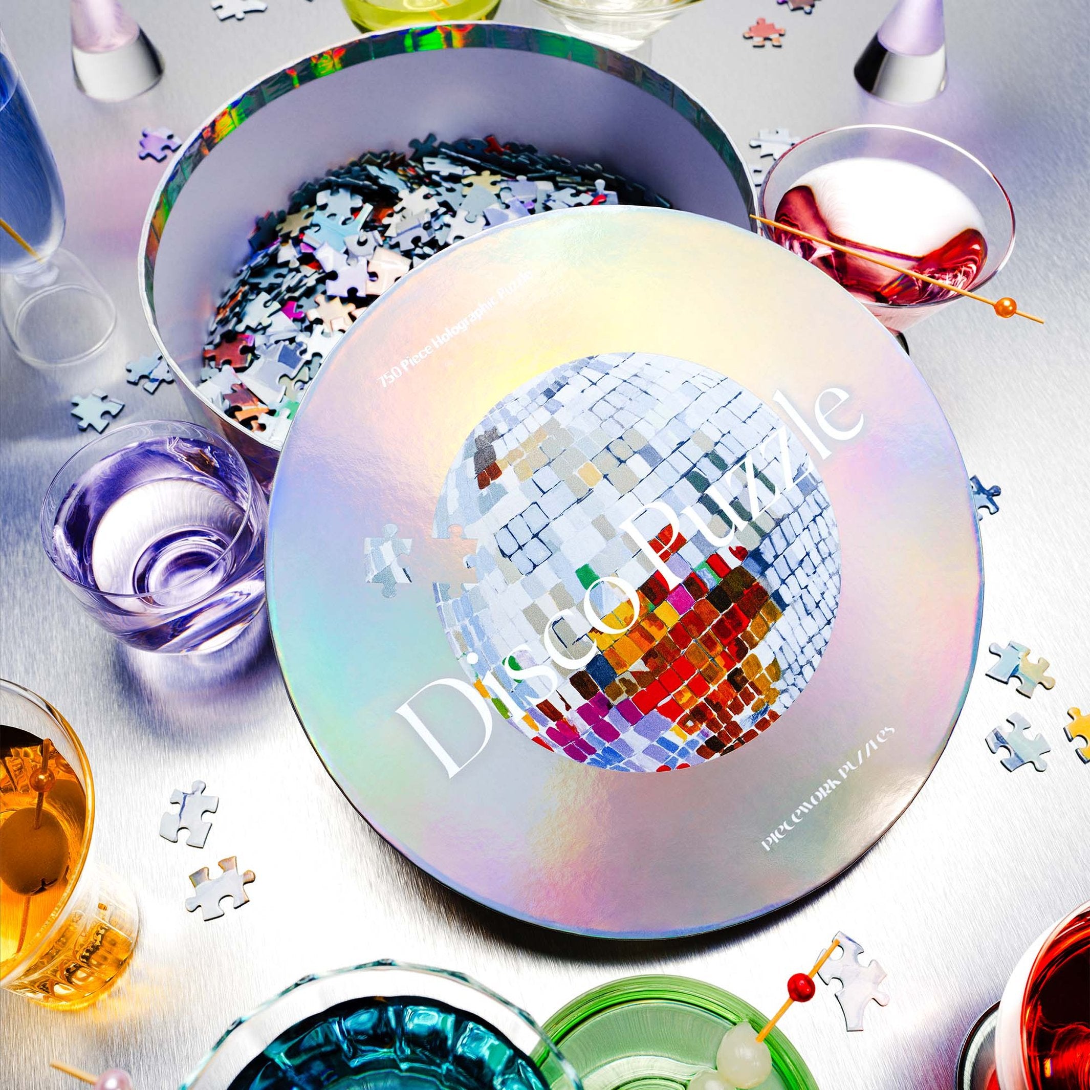 Rundpuzzle Disco – 750 Teile · Ø 56 cm | Piecework