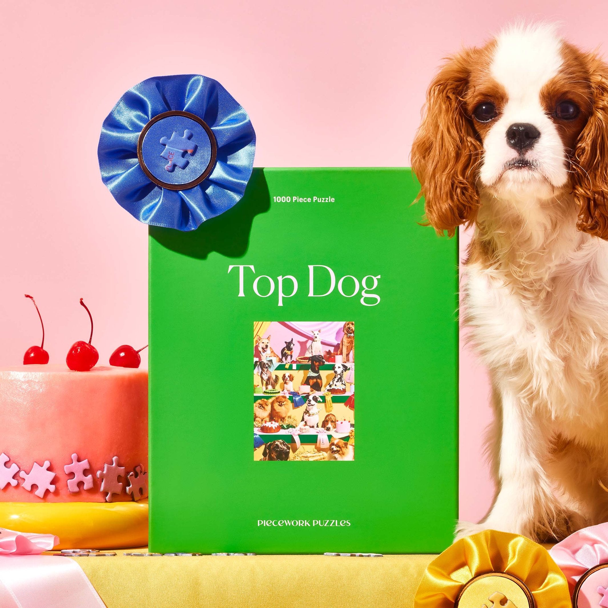 Hunde-Puzzle "Top Dog" – 1000 Teile · 49 × 68 cm | Piecework