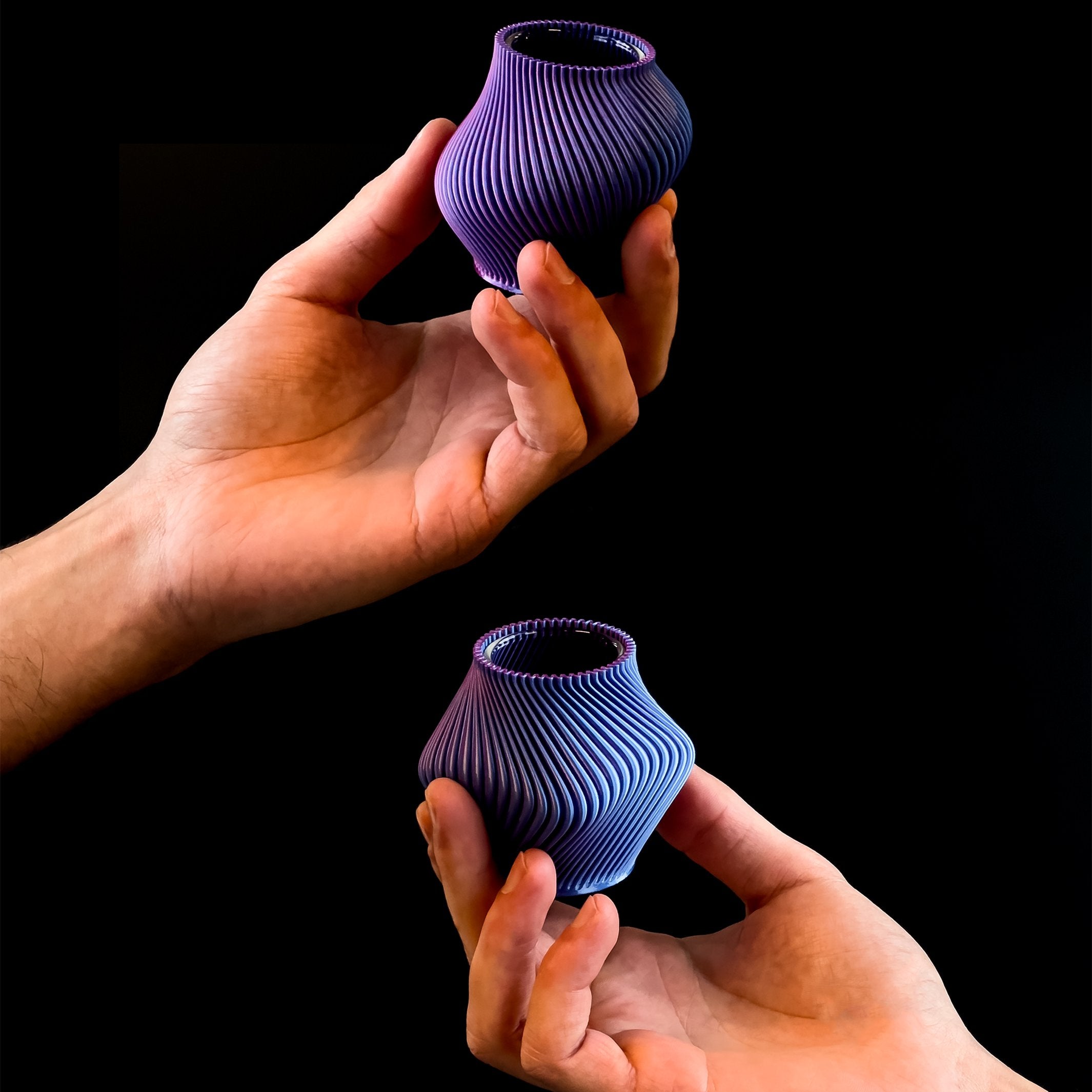 Mini-Vasen-Set "Bloz & Boyk" – Pfefferminz · 6,5 cm | Sheyn