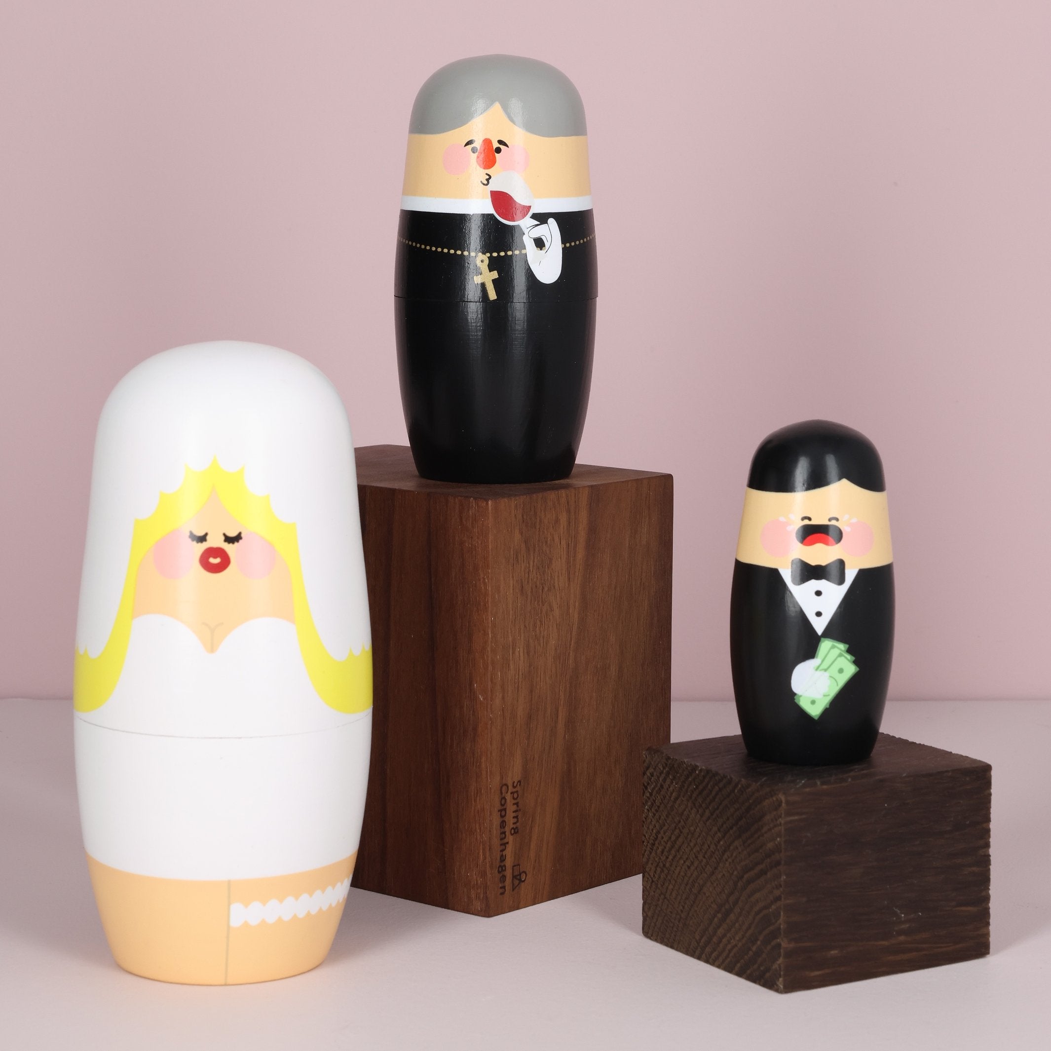 Nesting Dolls Expressions Wedding – Cherry Wood | Spring Copenhagen